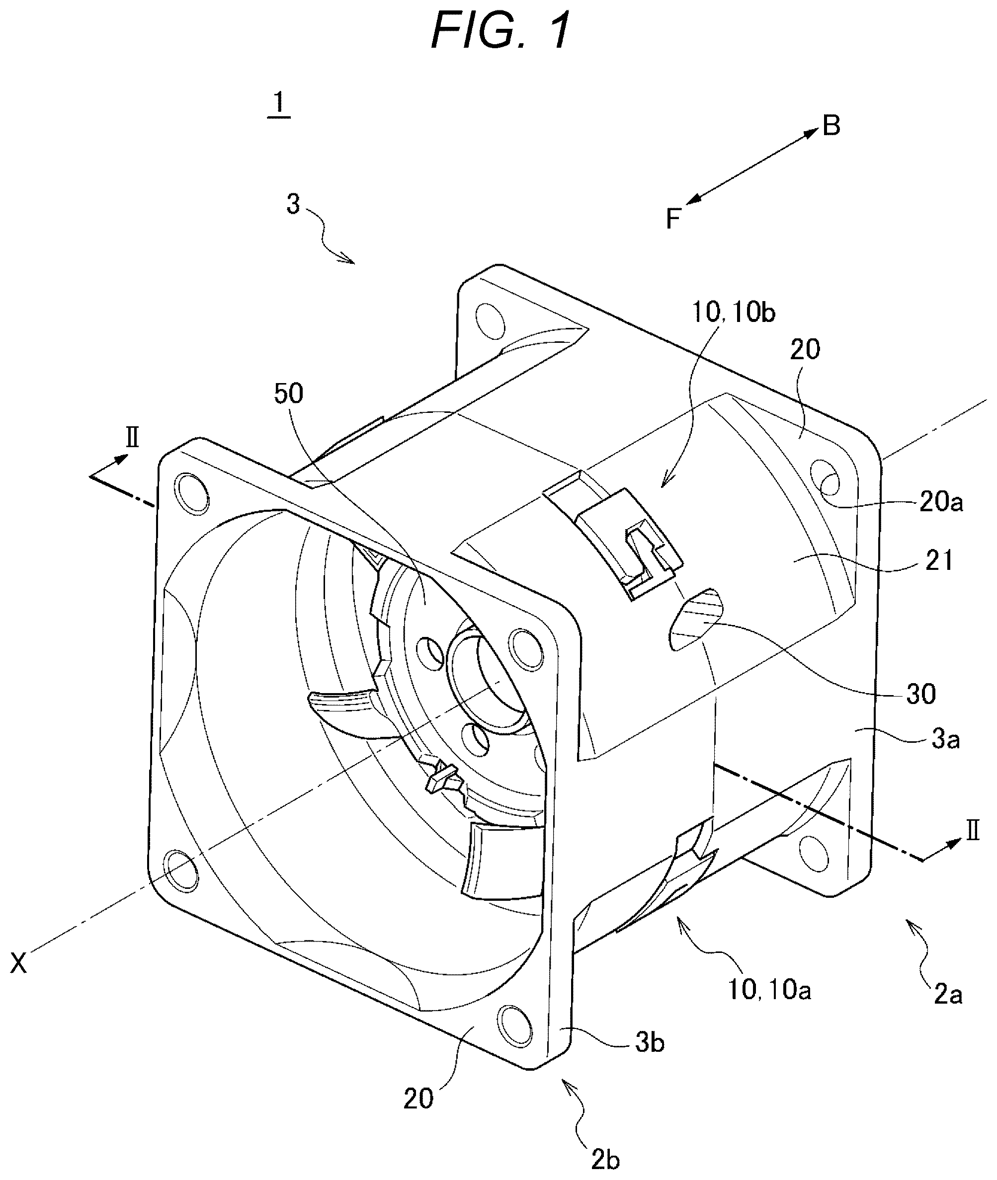 Patent US12480505 — Axial fan — Figure 1