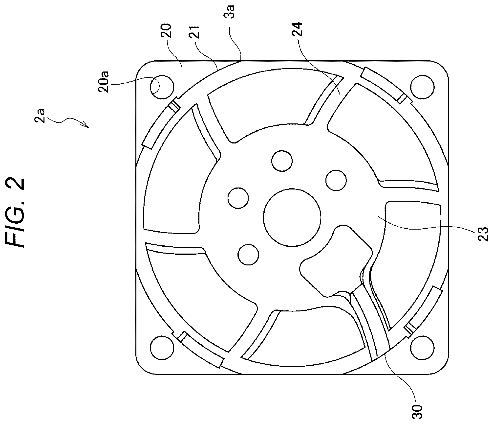 Patent US12480505 Figure 2 – Axial fan