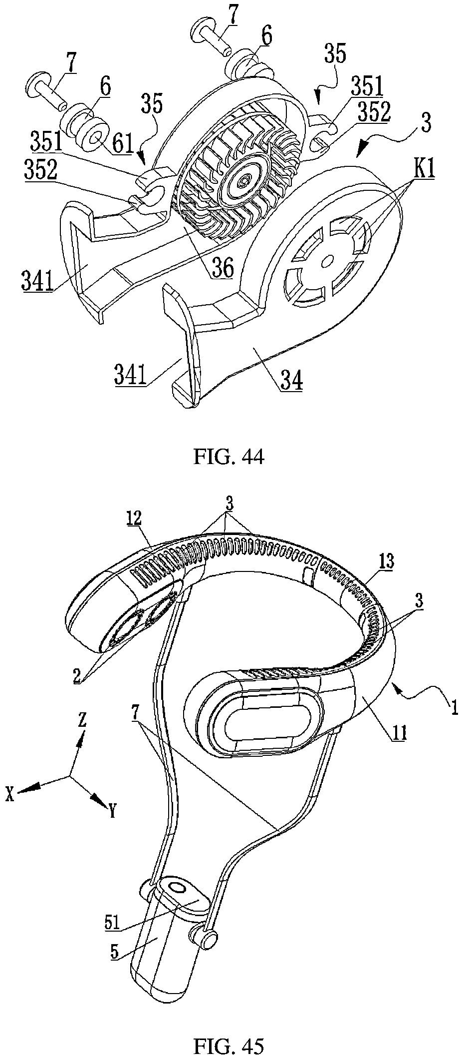 Patent US12480508 Figure 20 – Centrifugal fan, neck fan, and vortex shell assembly