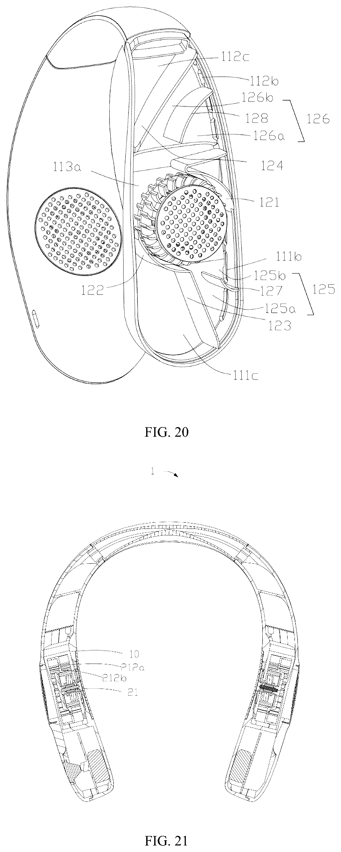 Patent US12480509 Figure 11 – Neck fan