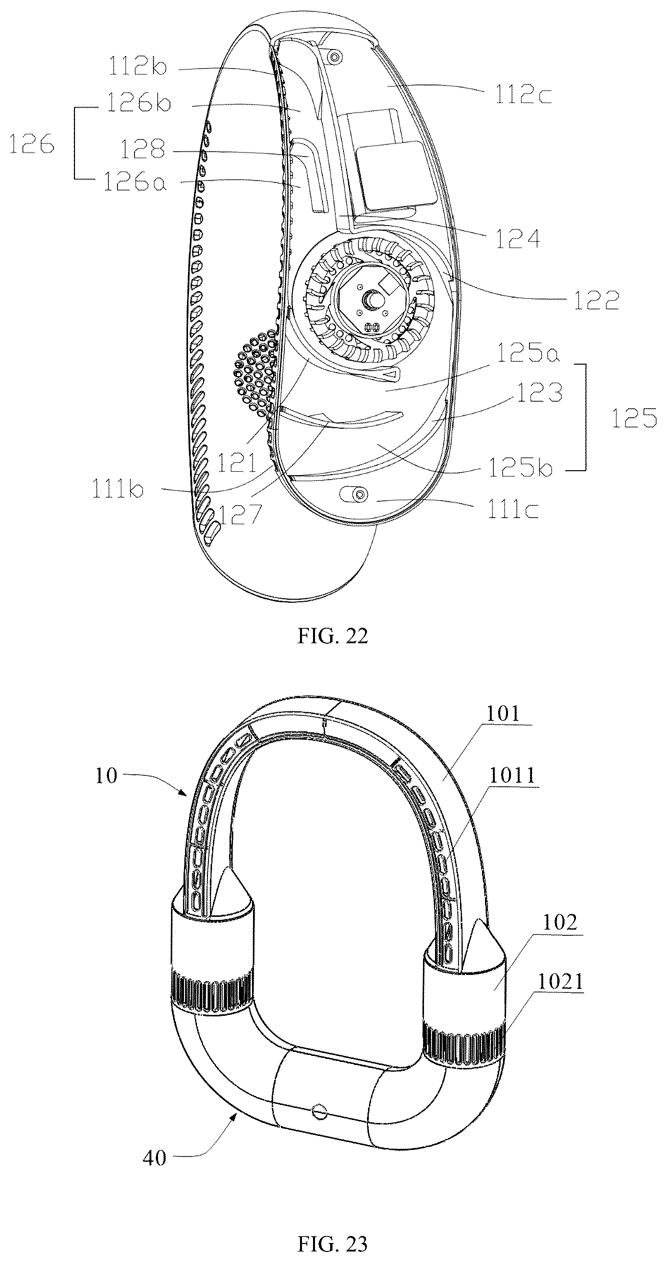 Patent US12480509 Figure 12 – Neck fan