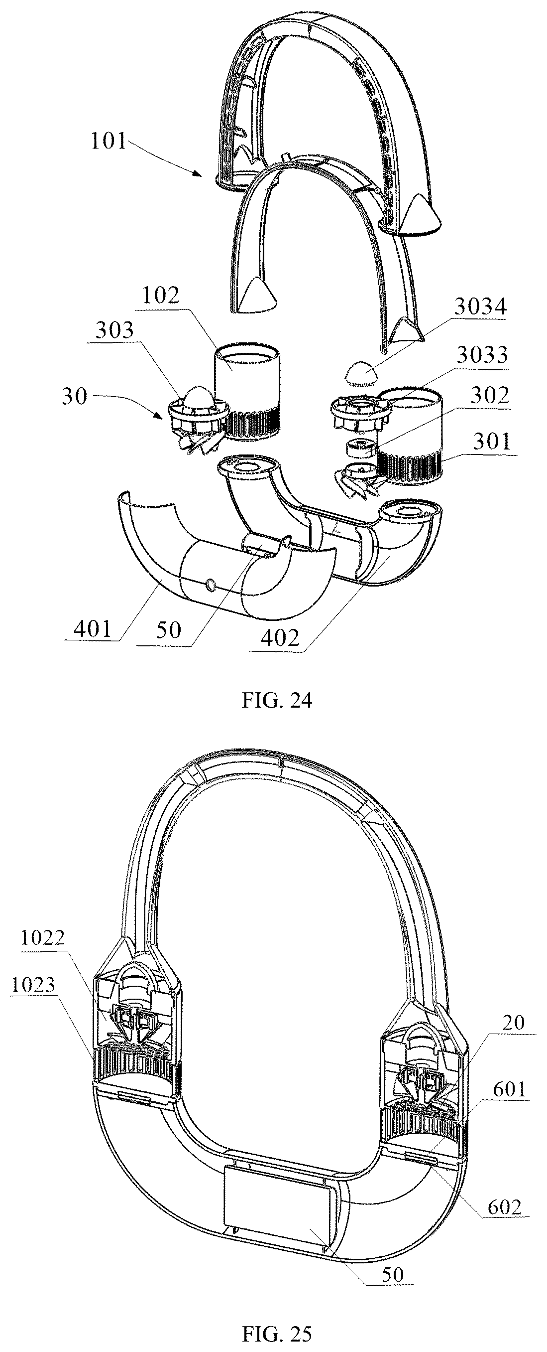 Patent US12480509 Figure 13 – Neck fan