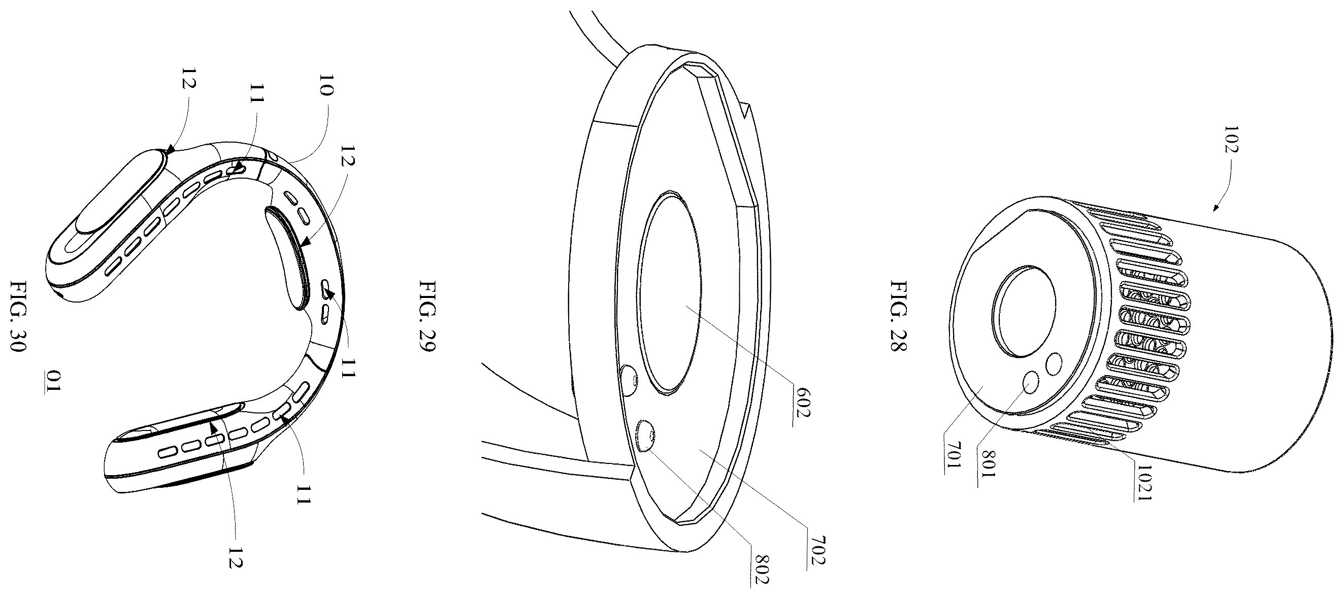 Patent US12480509 Figure 15 – Neck fan