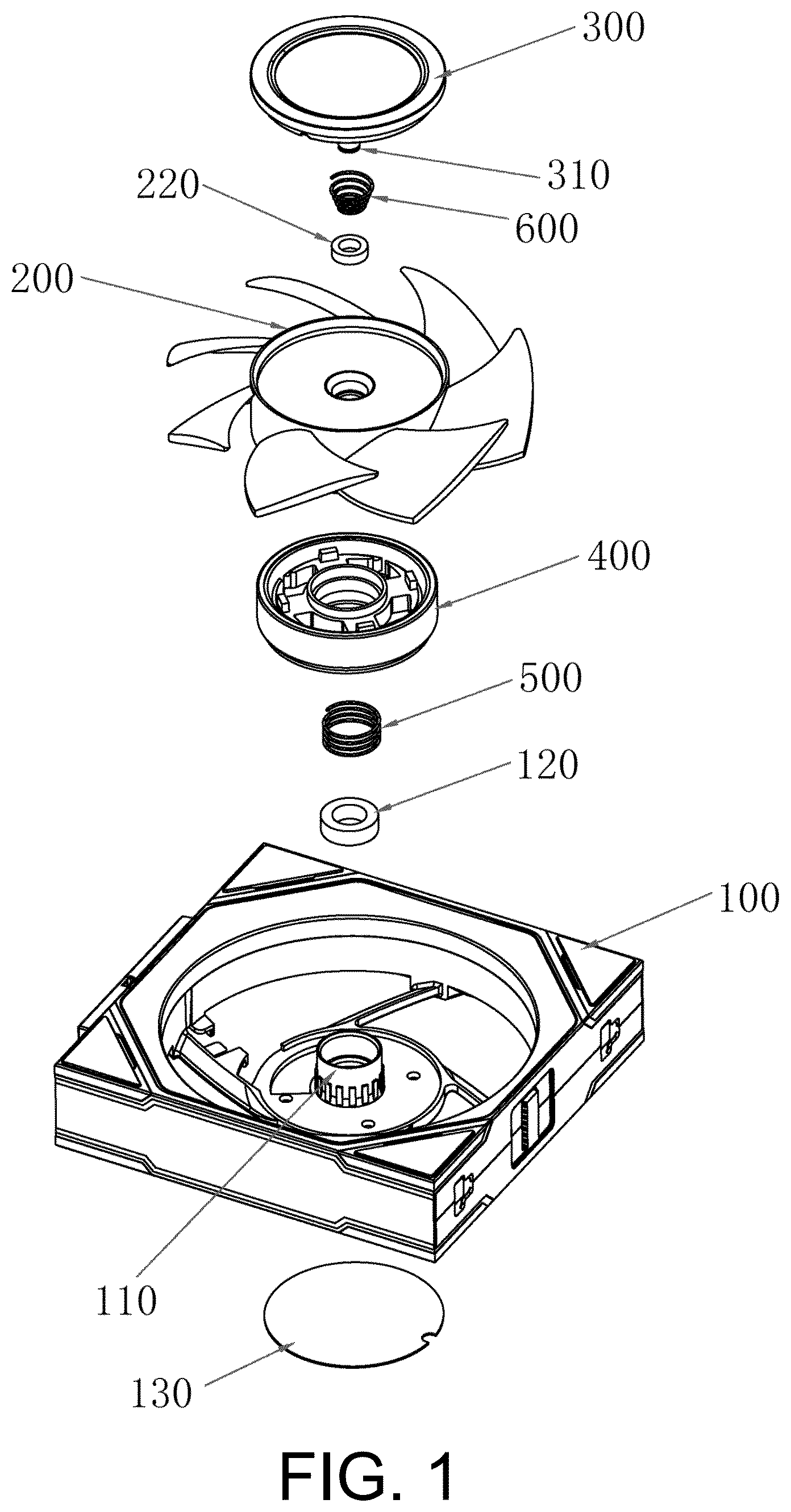 Patent US12480513 Figure 1 – Hollow-structured cooling fan
