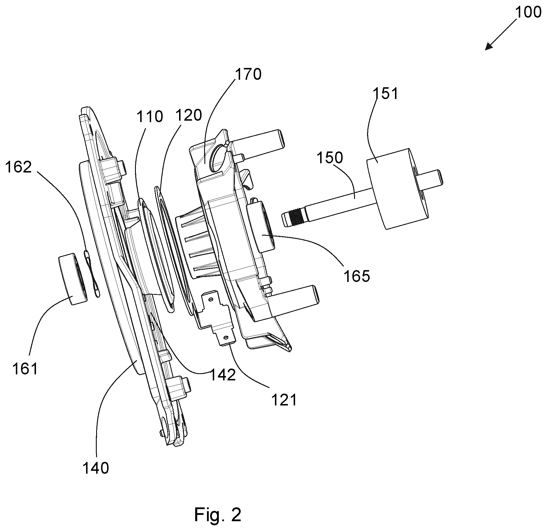 Patent US12480517 Figure 2 – Sealing assembly for a shaft passage opening for a fan