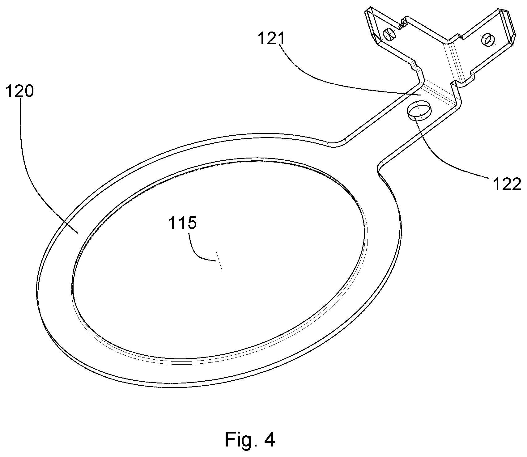 Patent US12480517 Figure 4 – Sealing assembly for a shaft passage opening for a fan