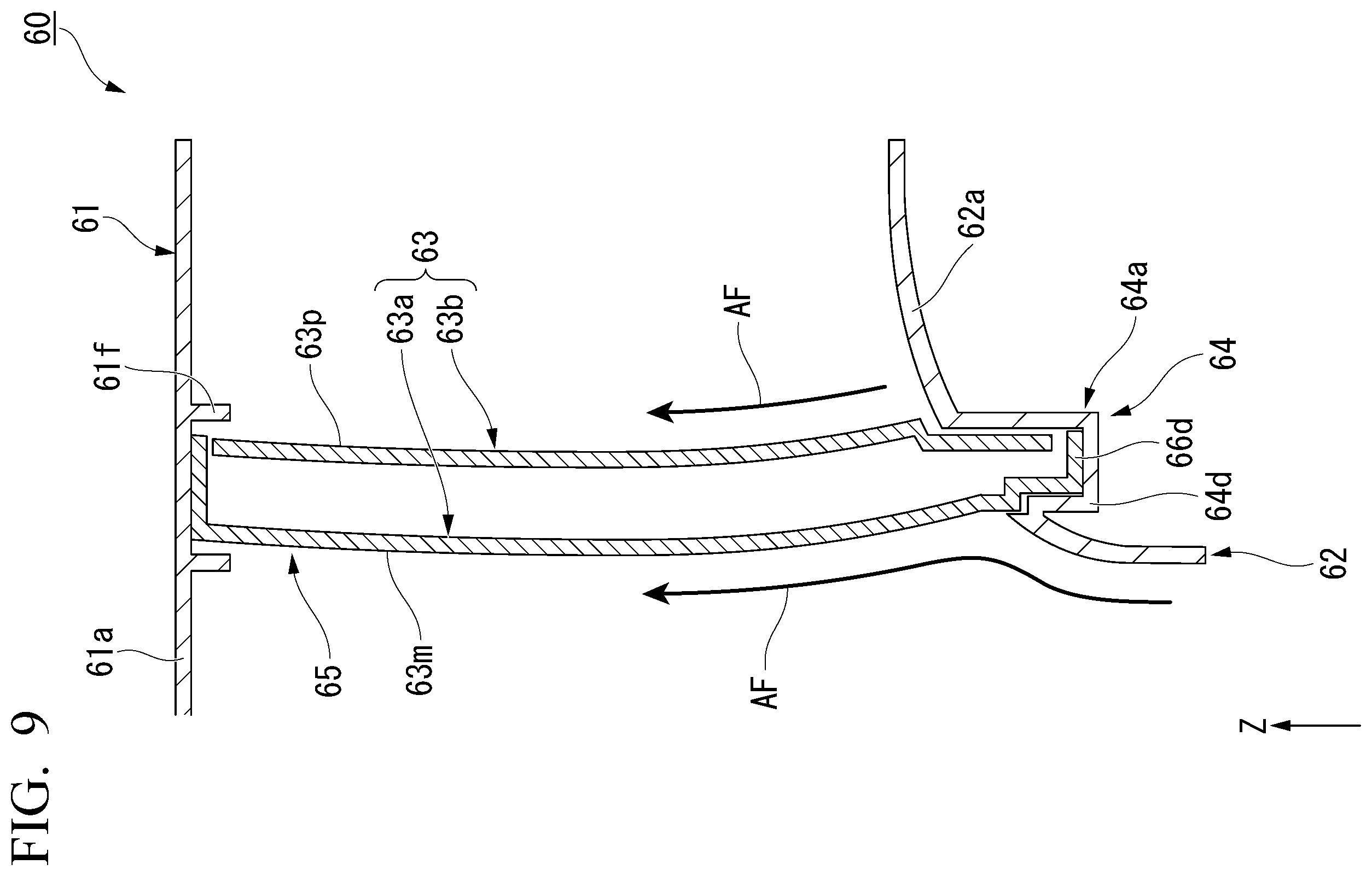 Patent US12480521 Figure 8 – Impeller, centrifugal blower, and indoor unit
