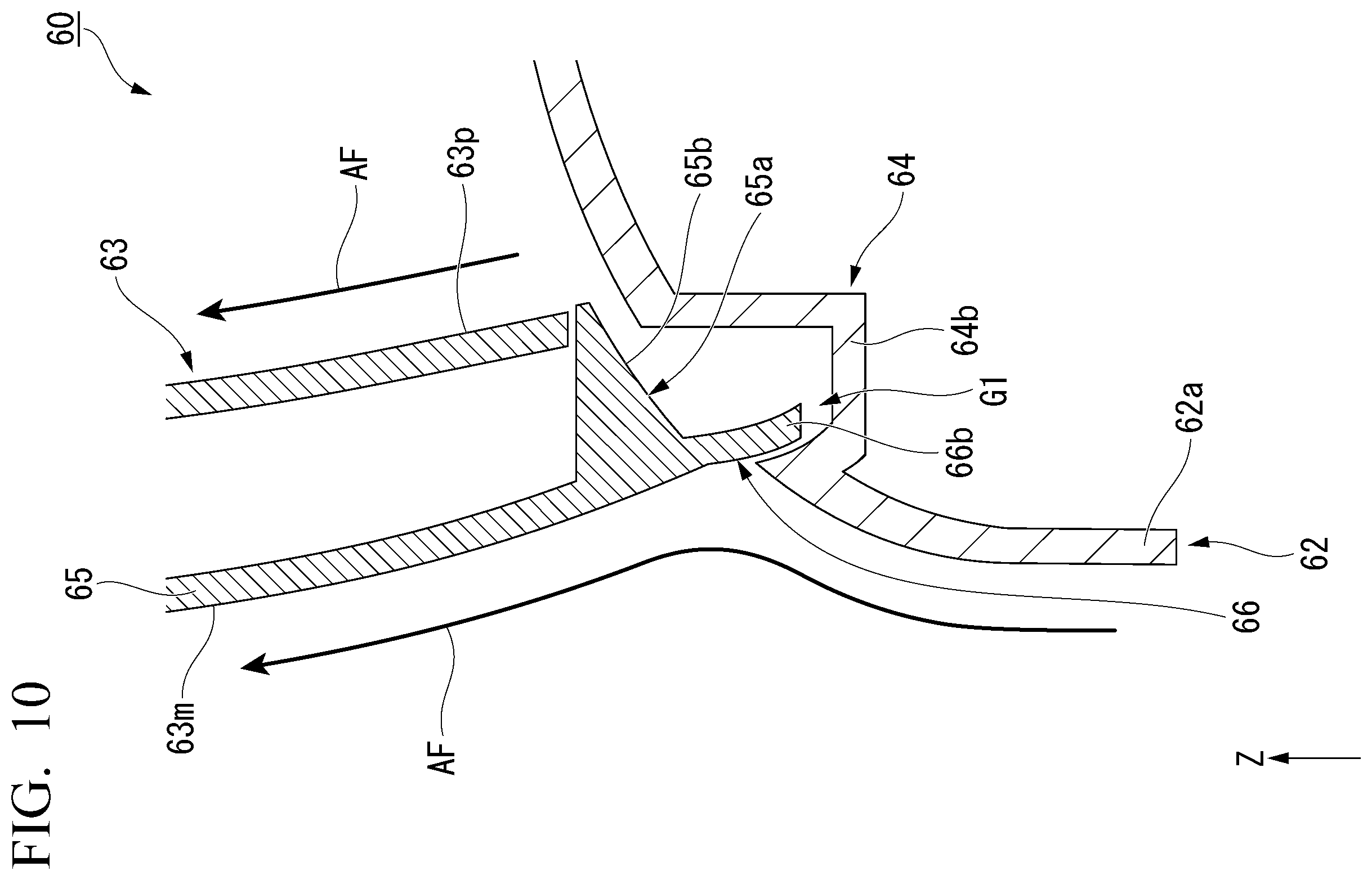 Patent US12480521 Figure 9 – Impeller, centrifugal blower, and indoor unit