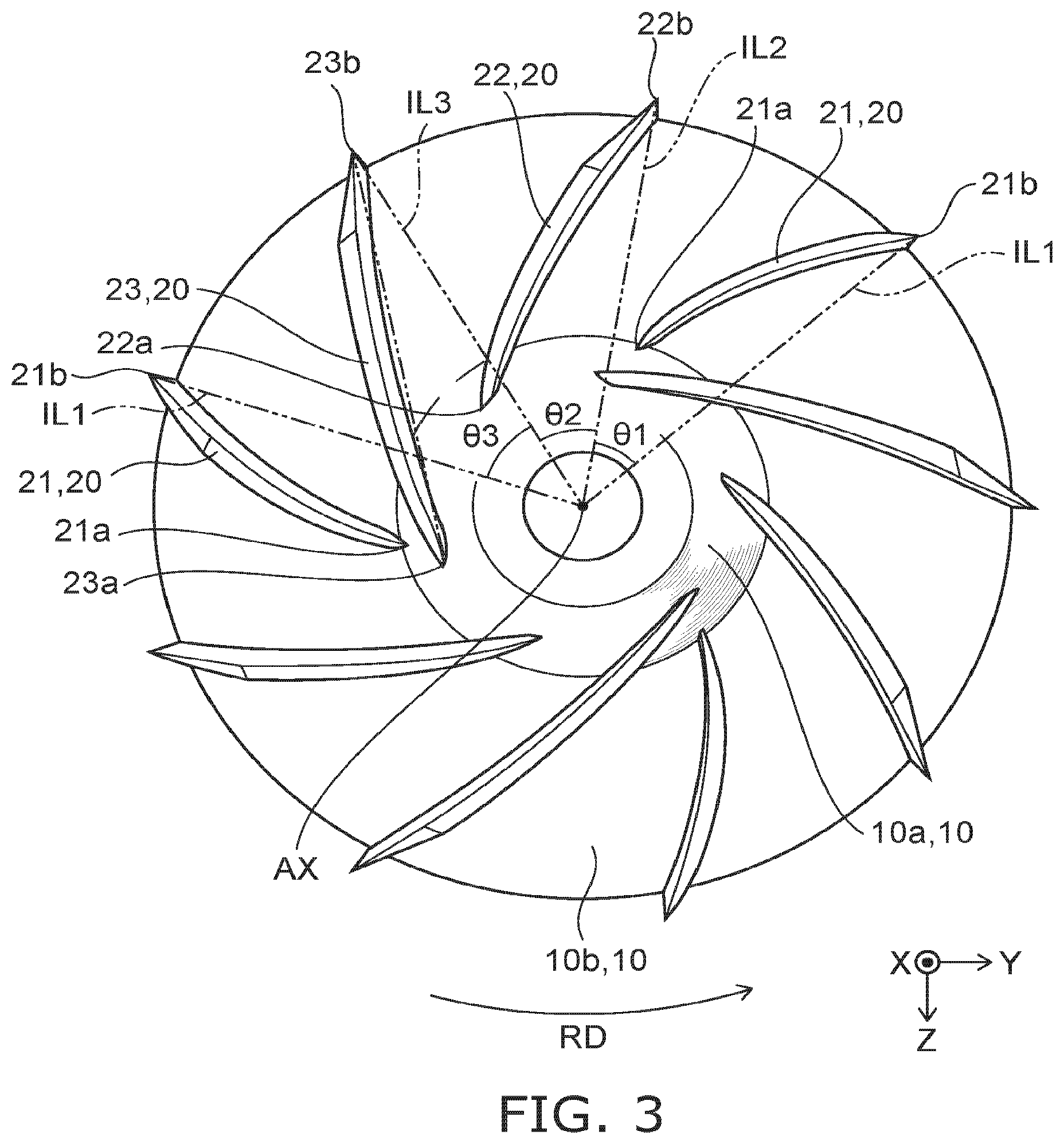 Patent US12480523 Figure 3 – Centrifugal fan