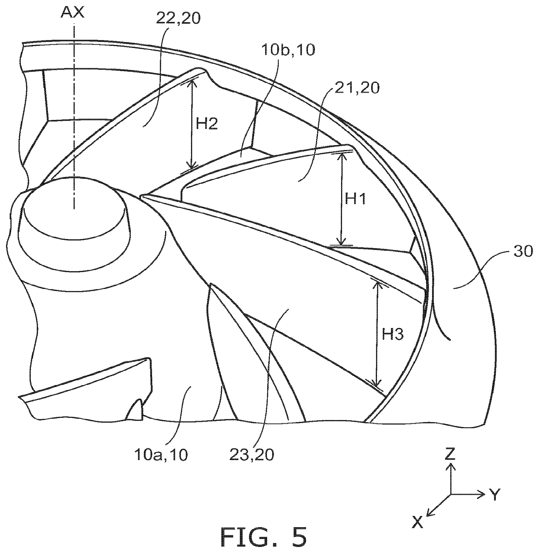 Patent US12480523 Figure 5 – Centrifugal fan