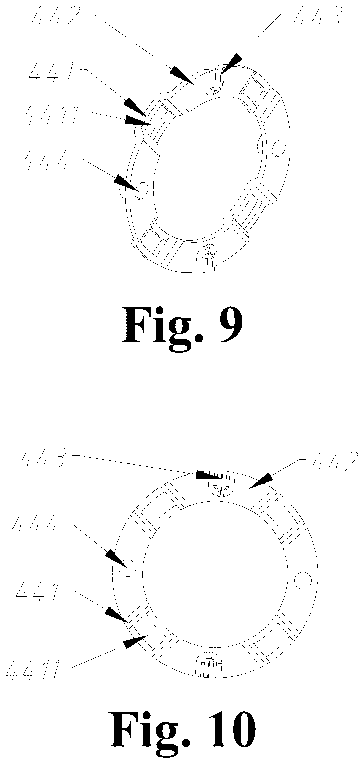 Patent US12480529 Figure 5 – Rotary locking structure and foldable fan