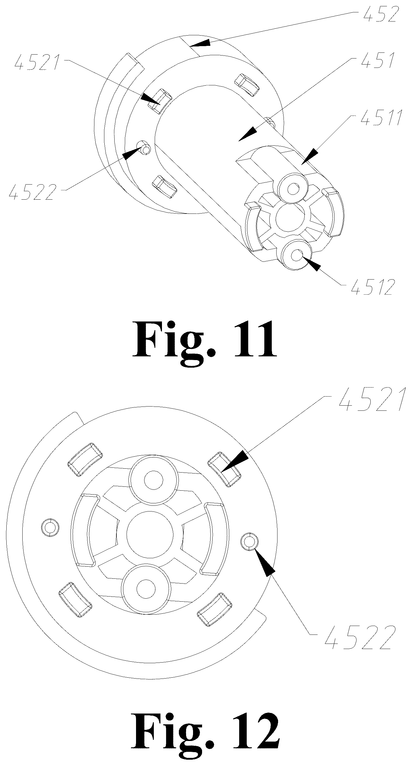 Patent US12480529 Figure 6 – Rotary locking structure and foldable fan