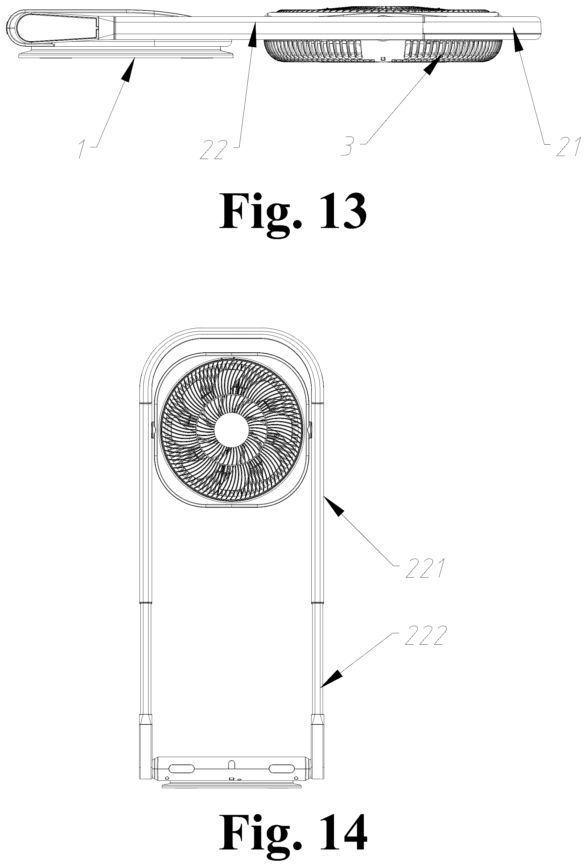 Patent US12480529 Figure 7 – Rotary locking structure and foldable fan