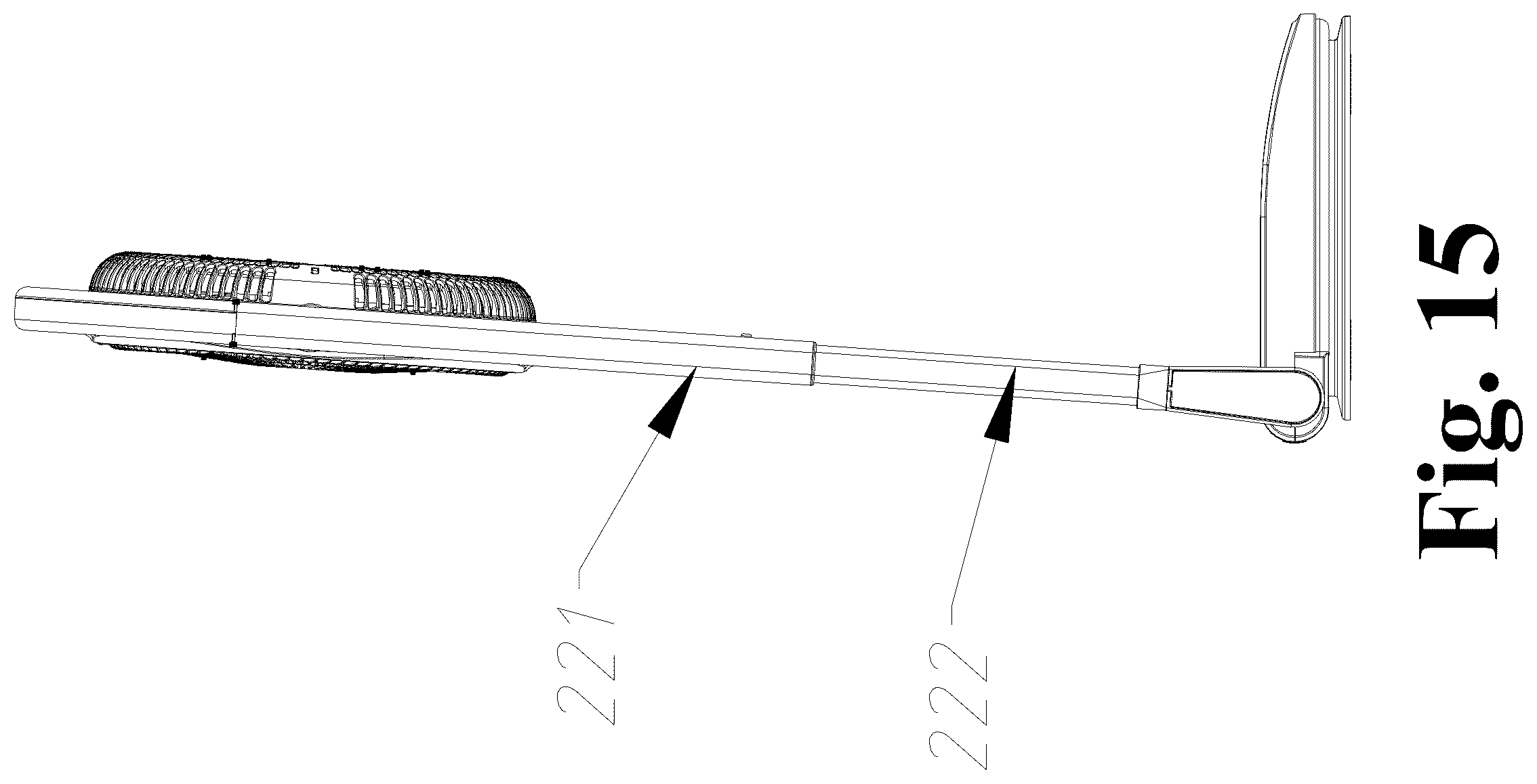 Patent US12480529 Figure 8 – Rotary locking structure and foldable fan
