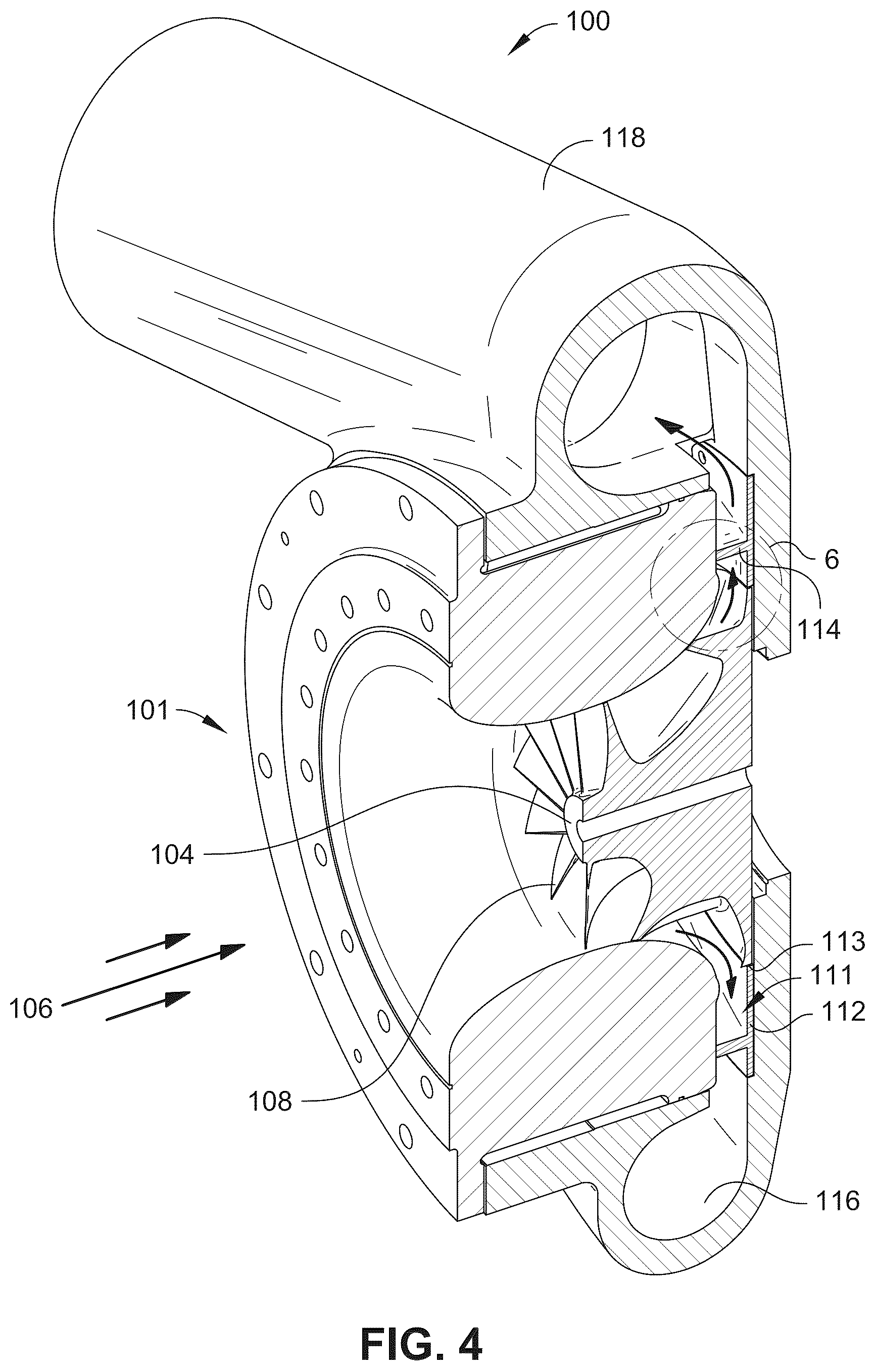 Patent US12480530 Figure 4 – Centrifugal acceleration stabilizer
