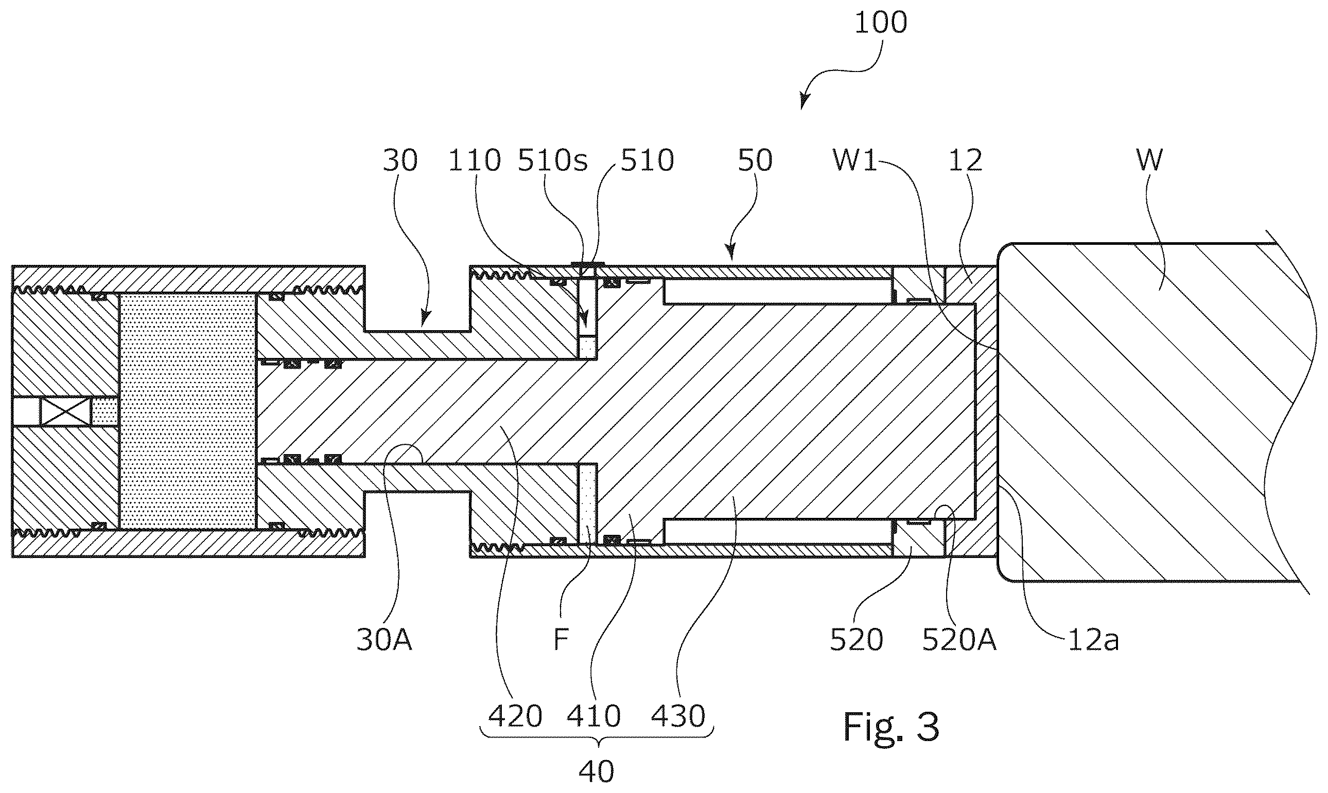 Patent US12480536 Figure 3 – Pressure applying device