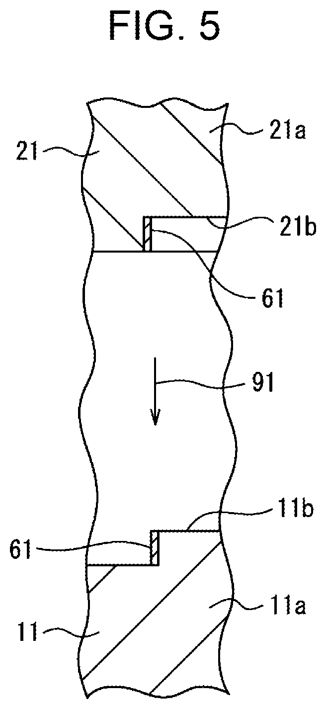 Patent US12480540 Figure 5 – Assembly member production method including step for fitting protruding part and recessed part
