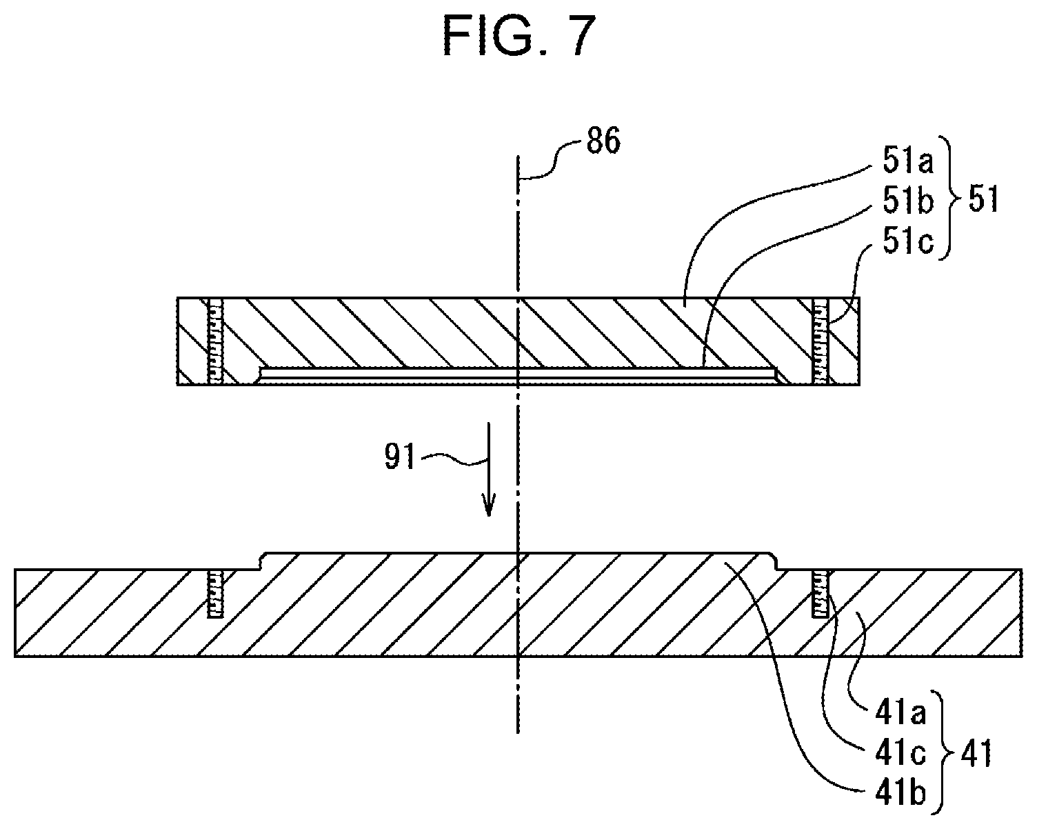 Patent US12480540 Figure 7 – Assembly member production method including step for fitting protruding part and recessed part