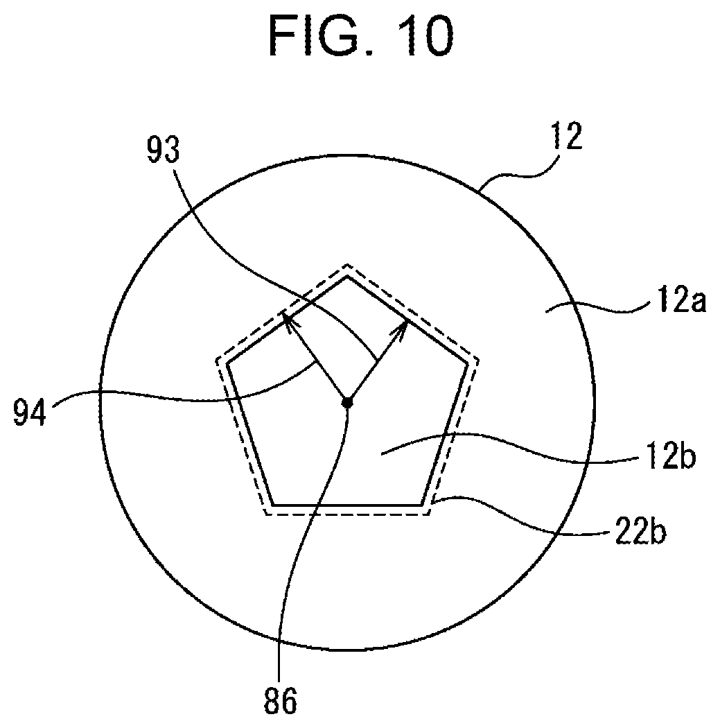 Patent US12480540 Figure 10 – Assembly member production method including step for fitting protruding part and recessed part