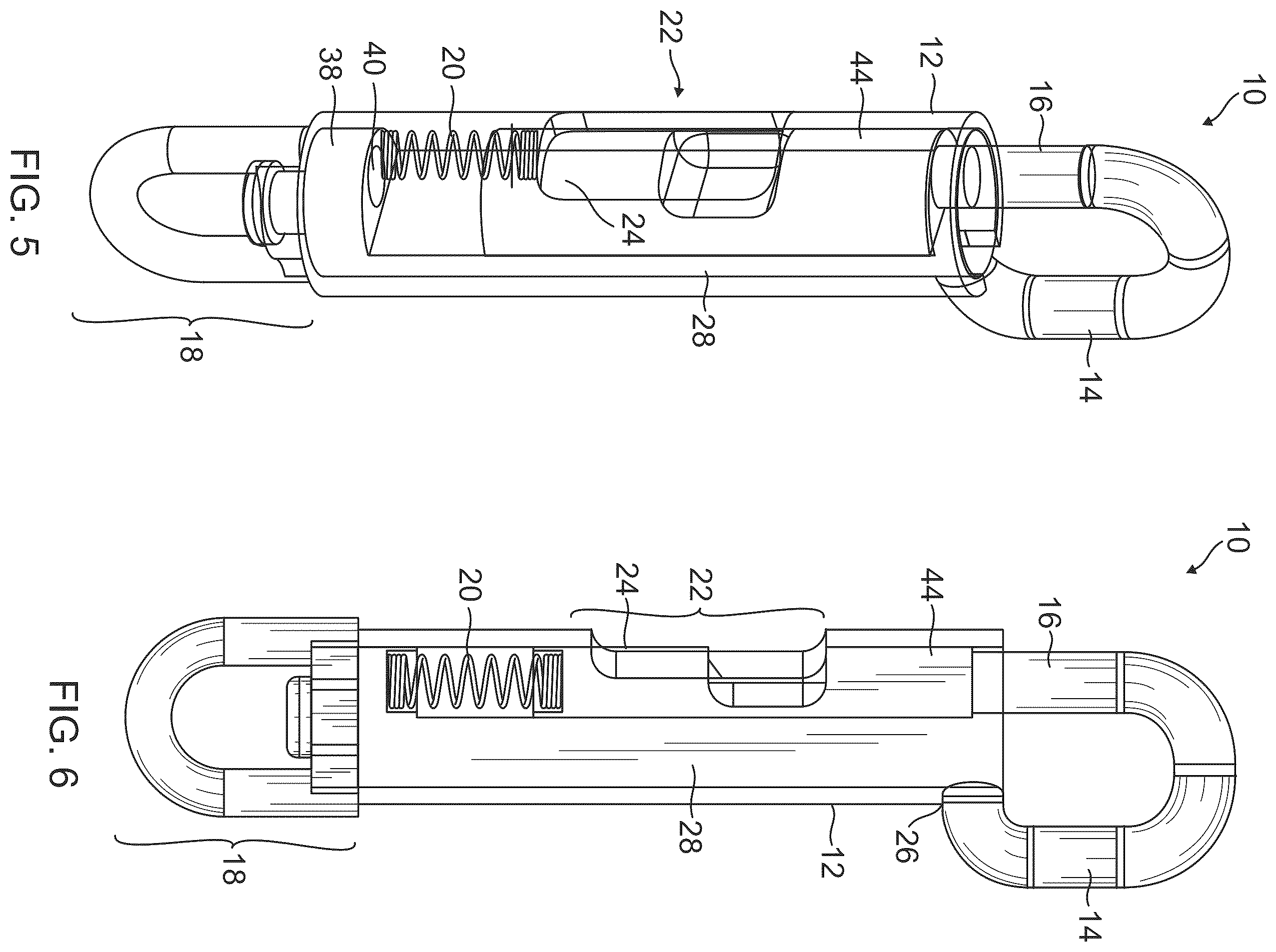 Patent US12480541 Figure 3 – Manually operated snap hook