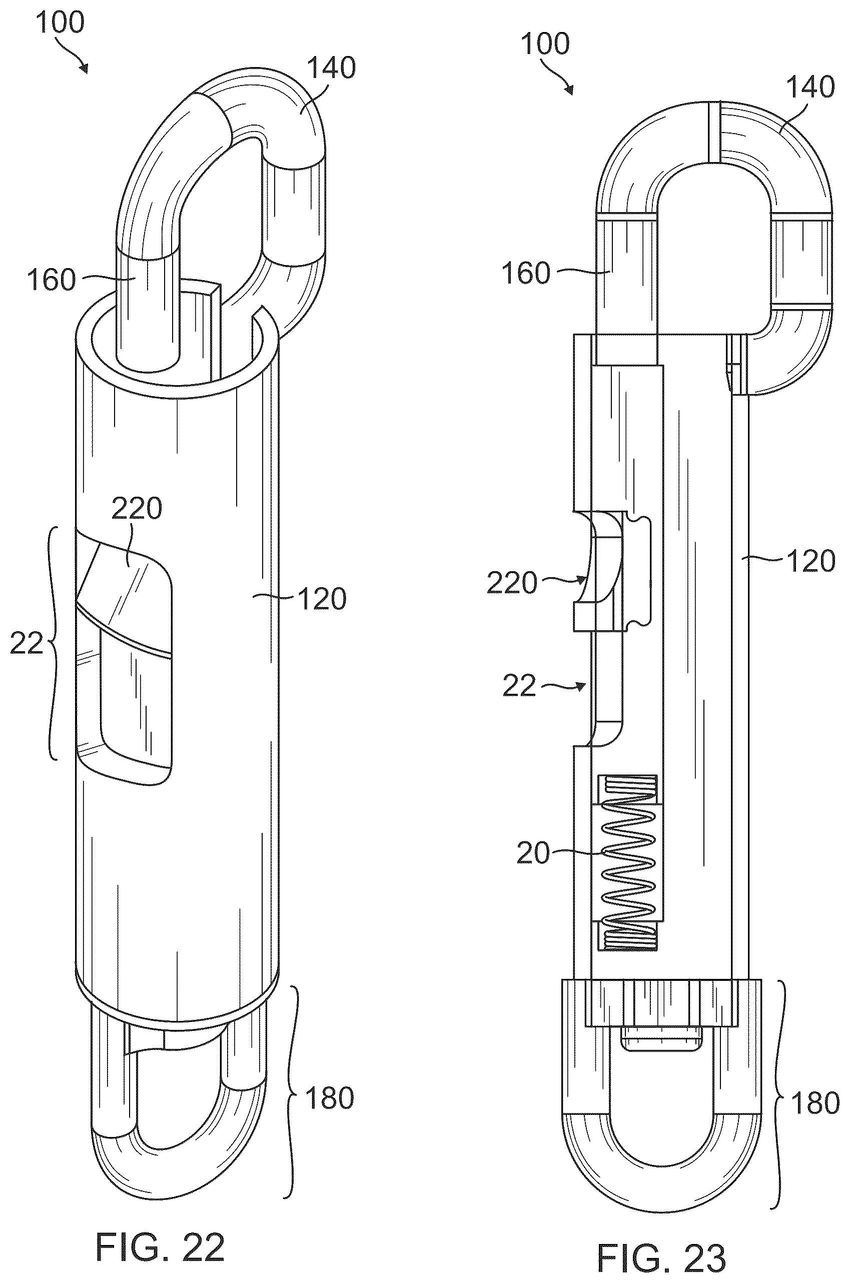 Patent US12480541 Figure 12 – Manually operated snap hook