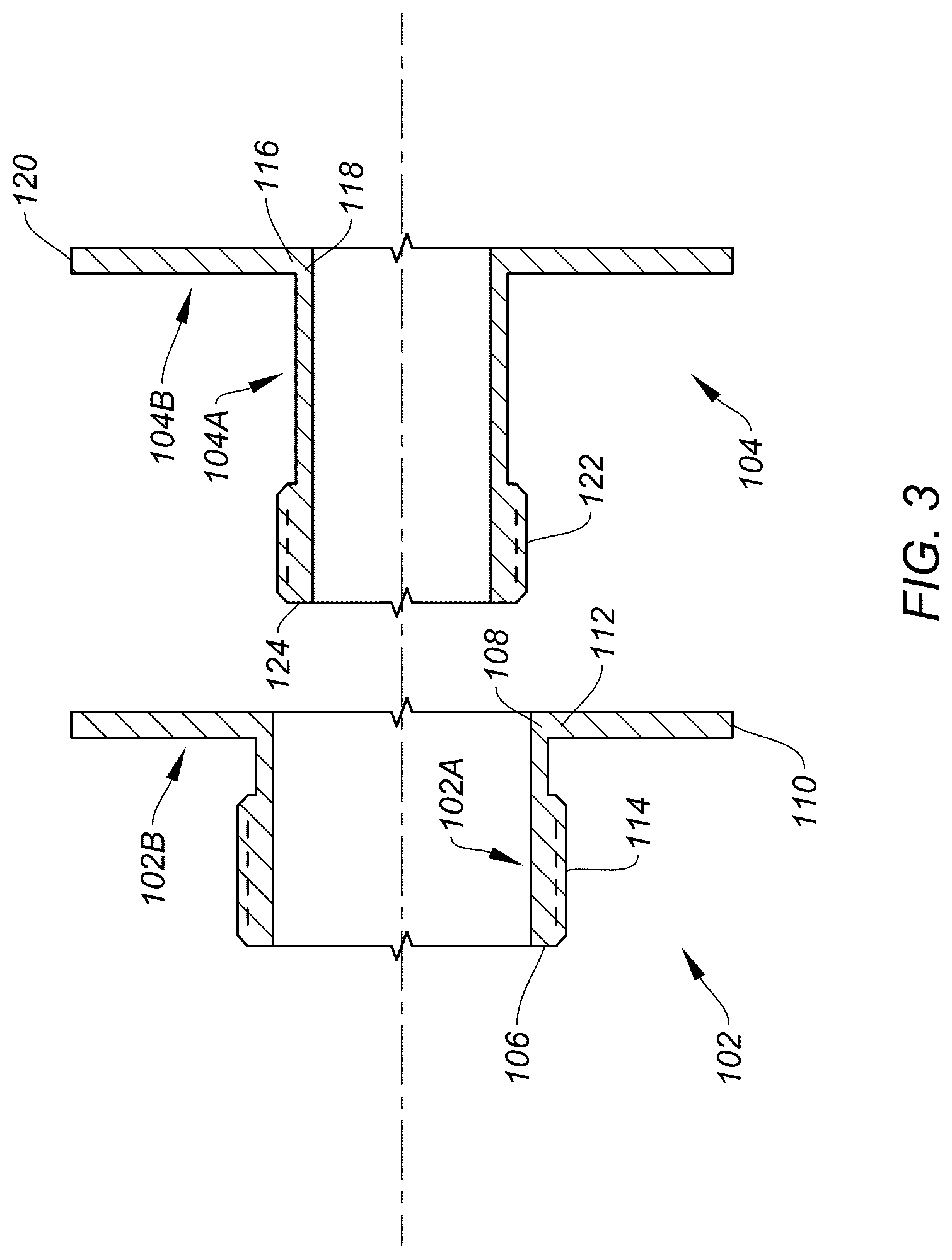 Patent US12480546 Figure 5 – Shaft bearing retainer assembly