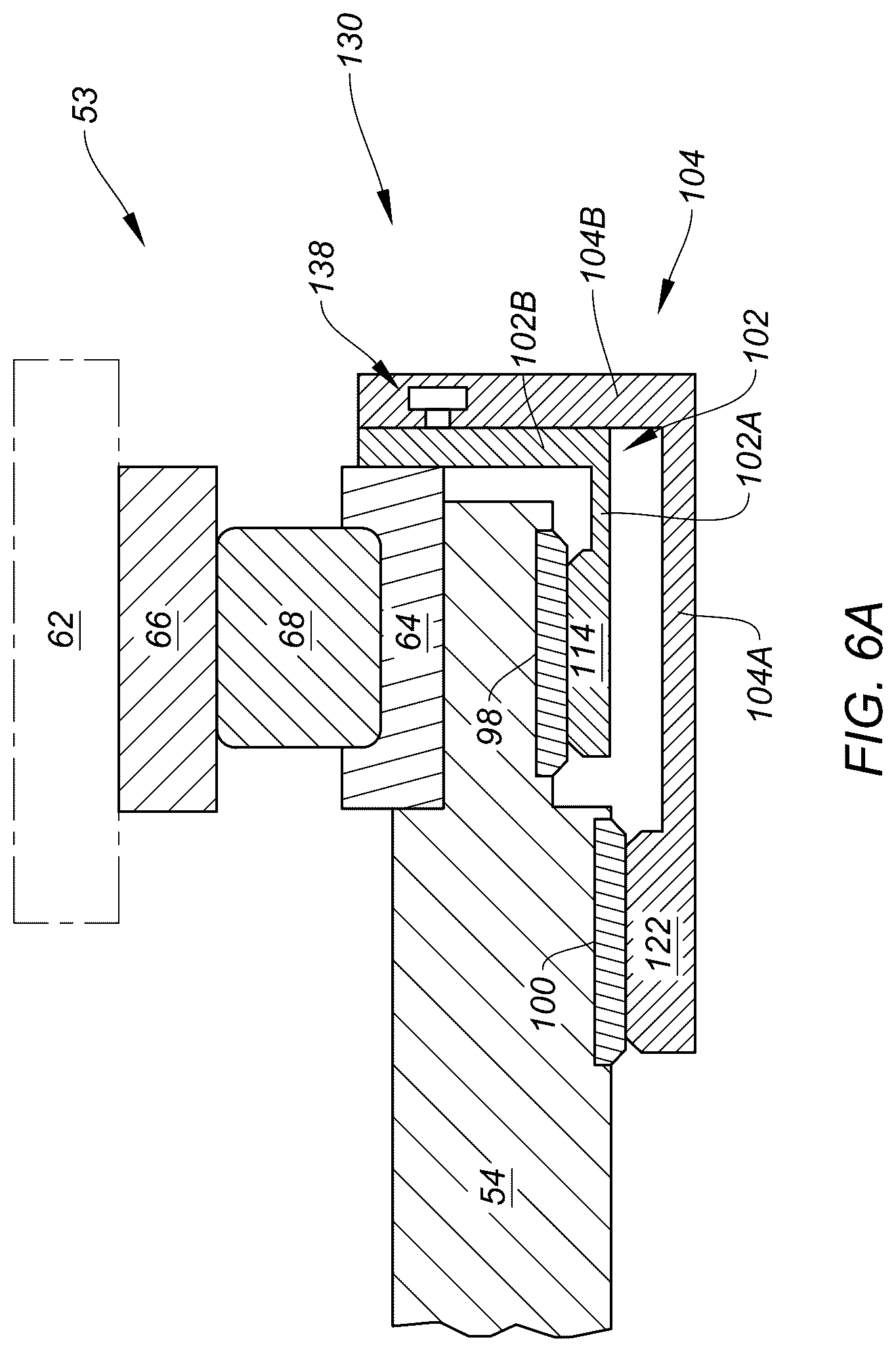 Patent US12480546 Figure 10 – Shaft bearing retainer assembly