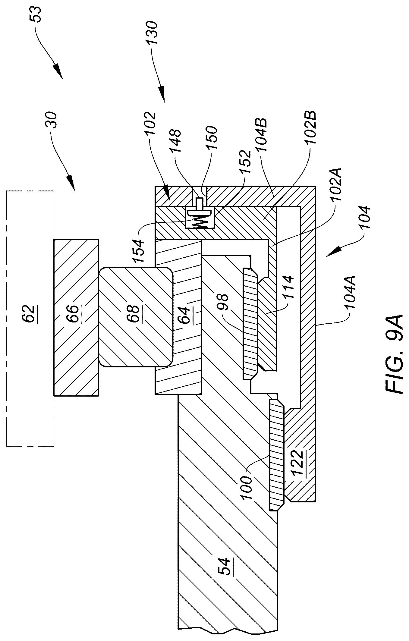 Patent US12480546 Figure 16 – Shaft bearing retainer assembly