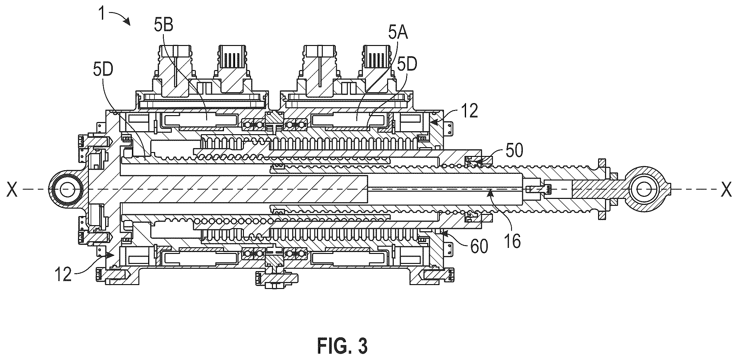 Patent US12480549 Figure 3 – Linear electromechanical actuator