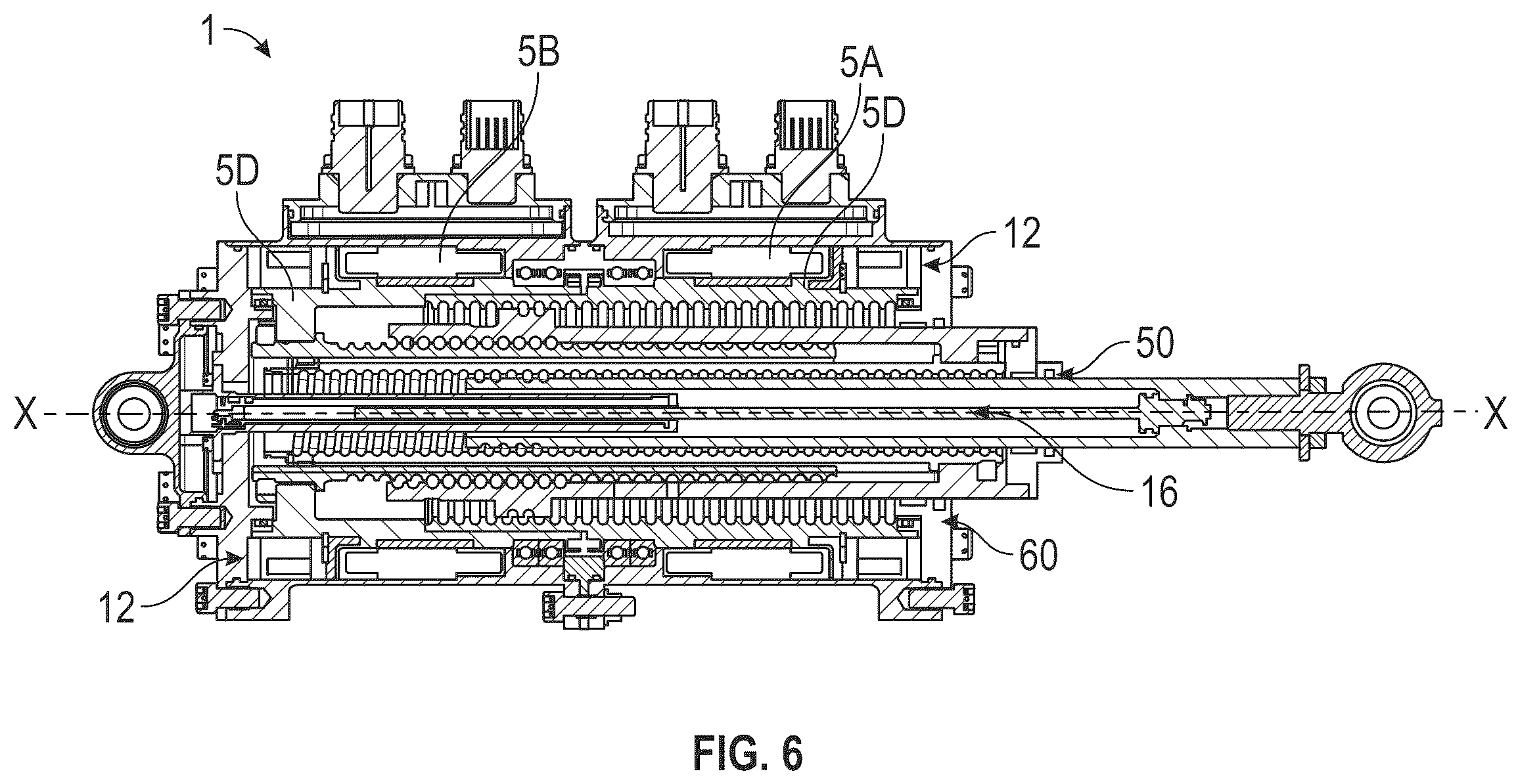 Patent US12480549 Figure 6 – Linear electromechanical actuator