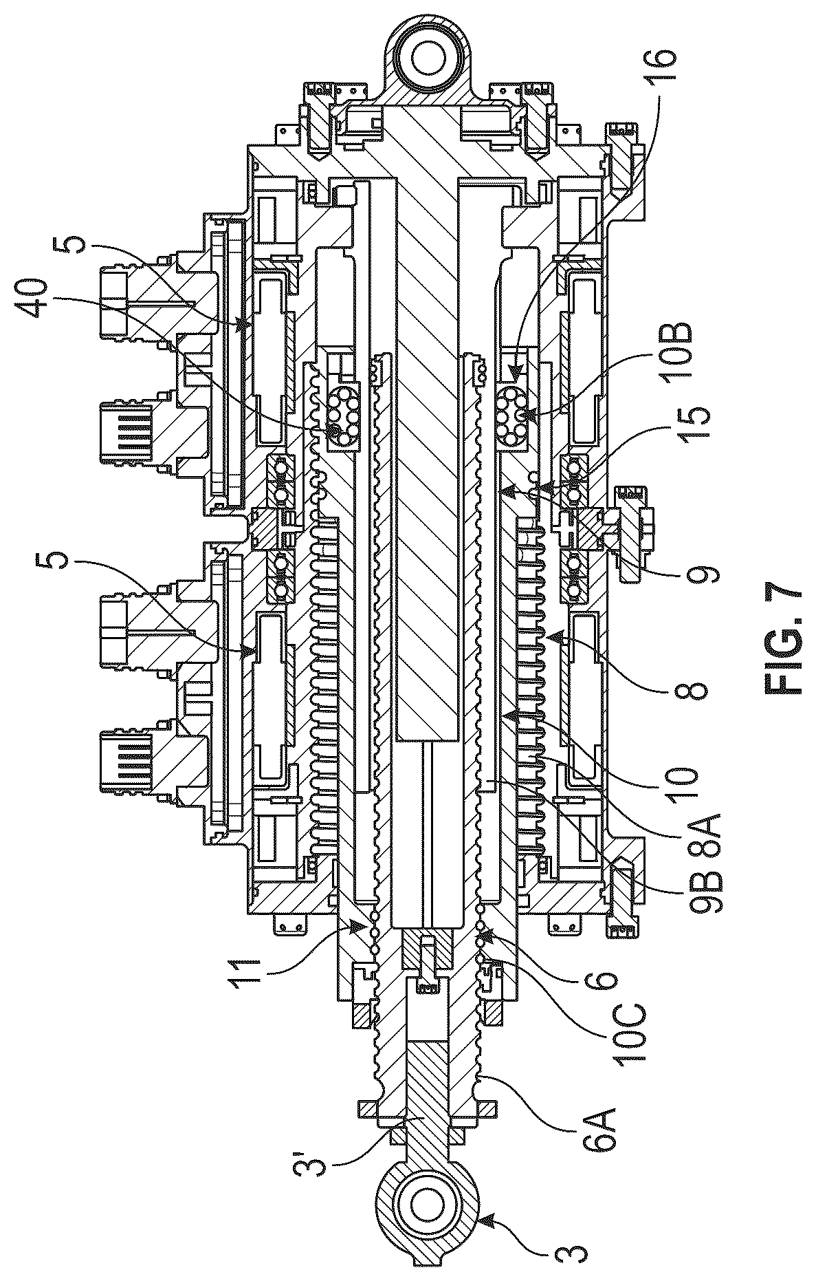 Patent US12480549 Figure 7 – Linear electromechanical actuator