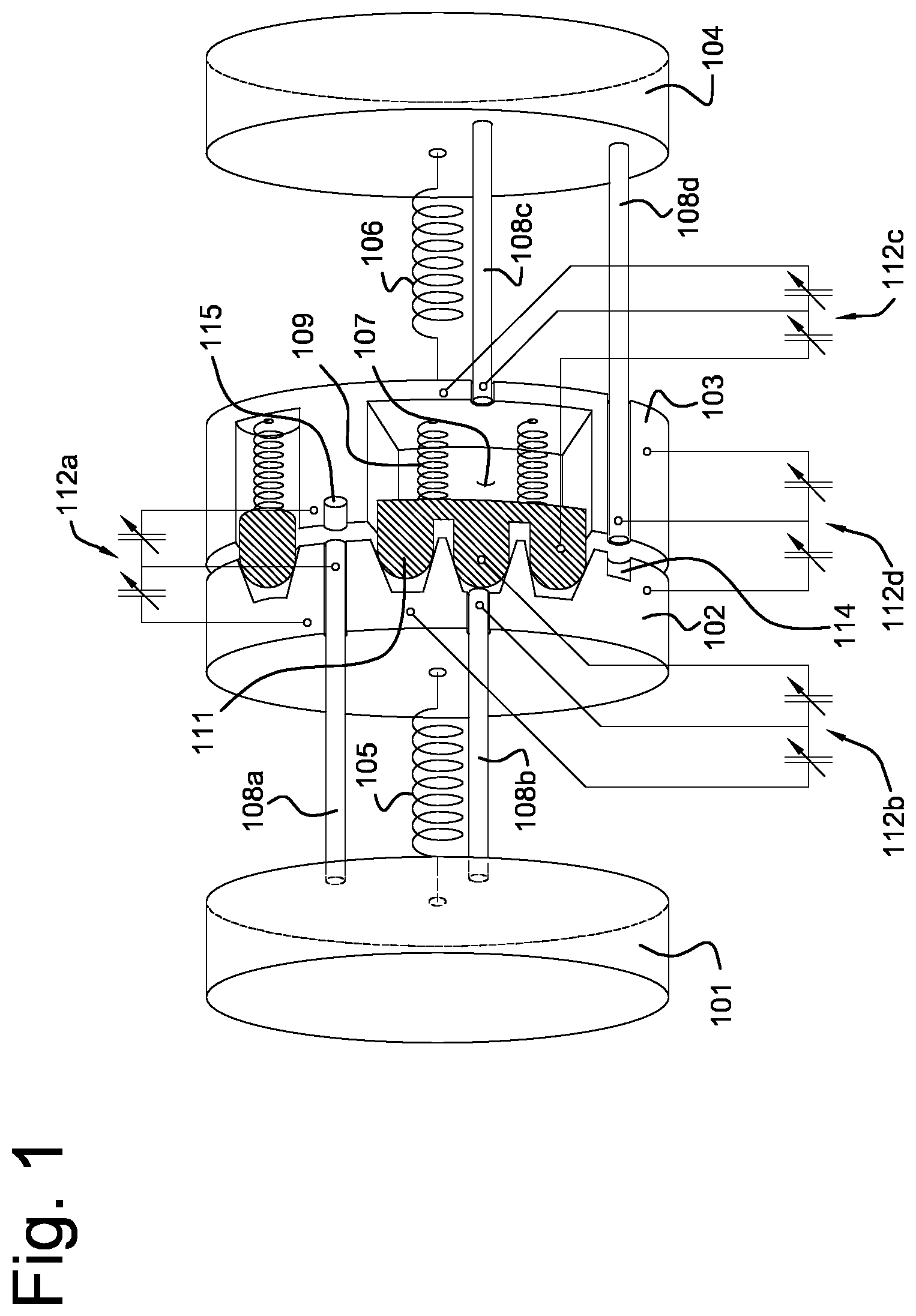 Patent US12480550 Figure 1 – Overload clutch with joint torque and disengagement sensing