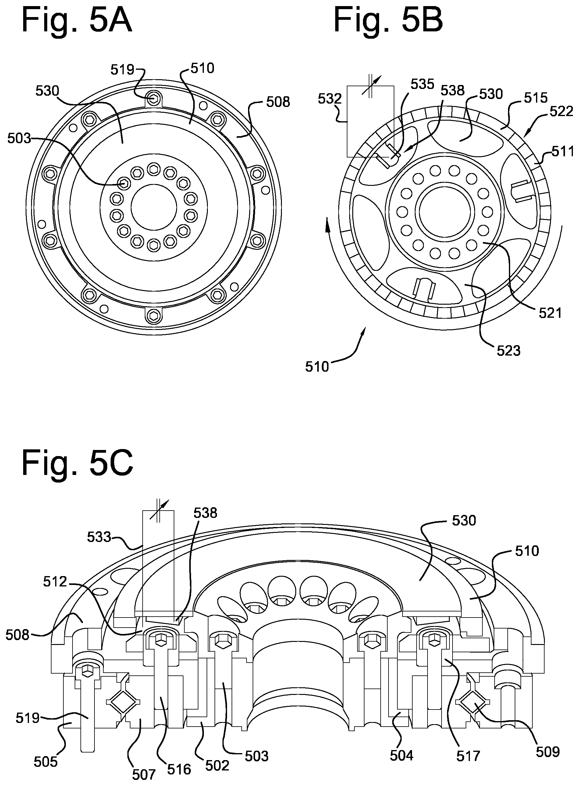 Patent US12480550 Figure 5 – Overload clutch with joint torque and disengagement sensing