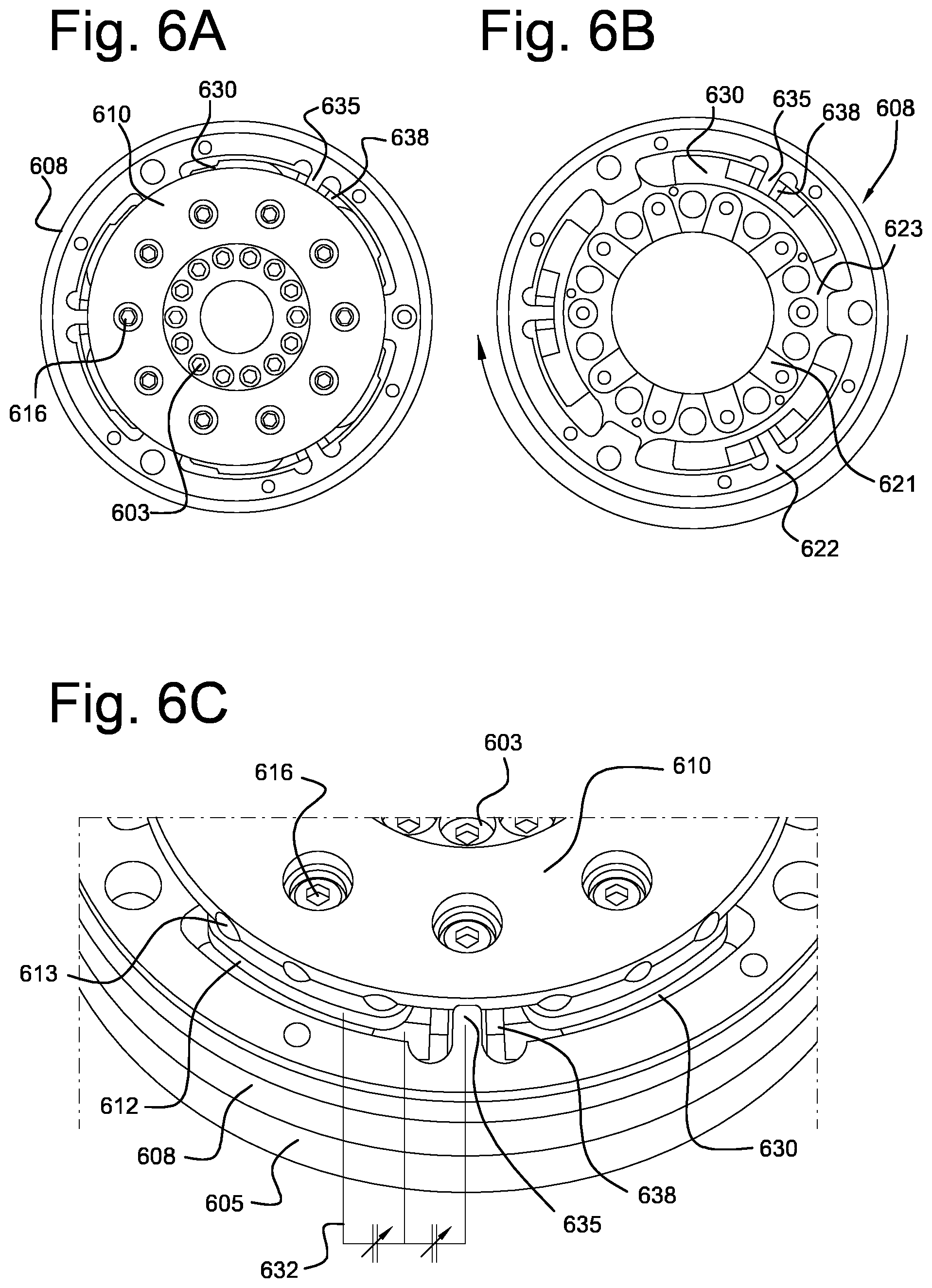 Patent US12480550 Figure 6 – Overload clutch with joint torque and disengagement sensing
