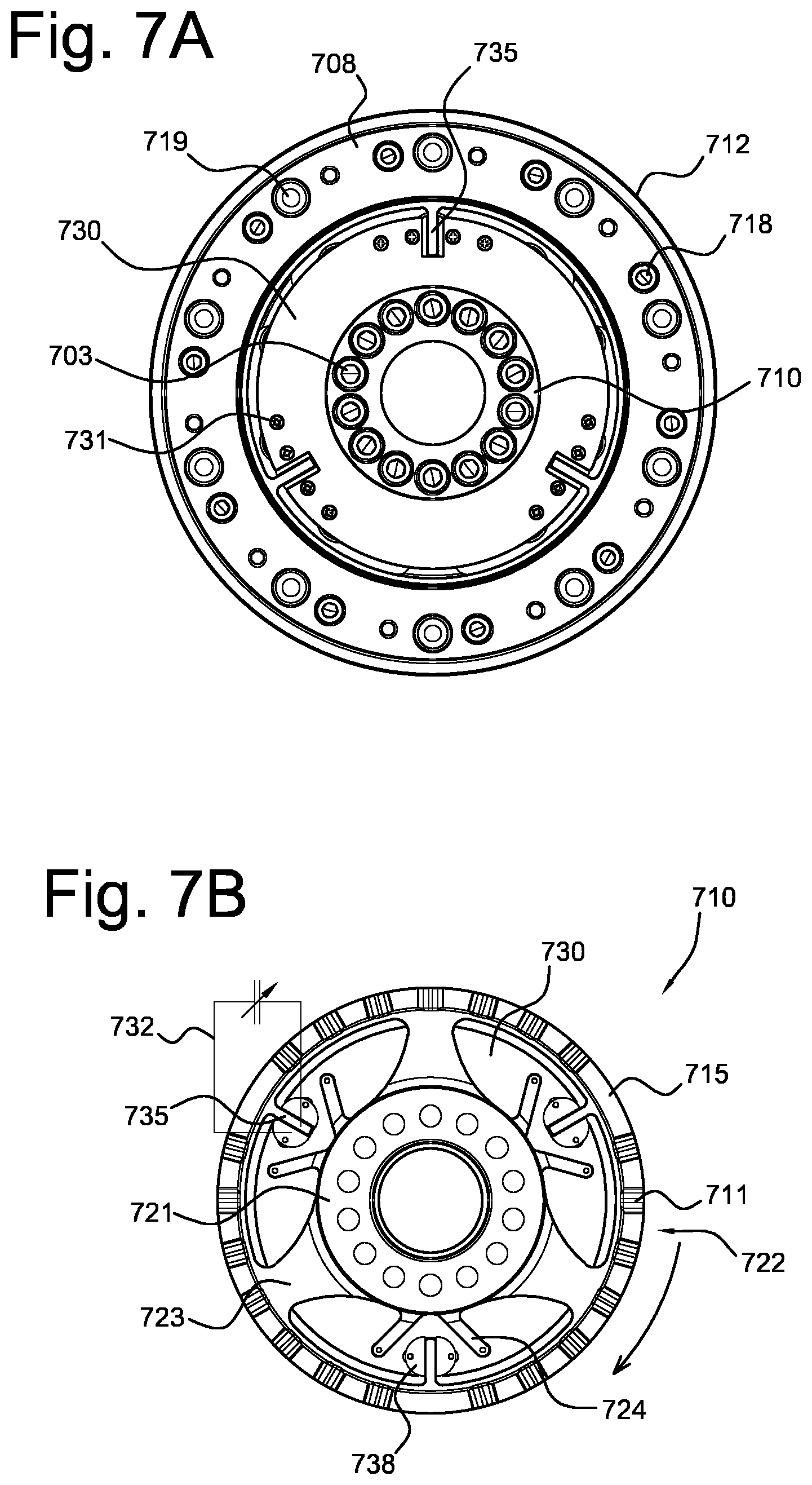 Patent US12480550 Figure 7 – Overload clutch with joint torque and disengagement sensing