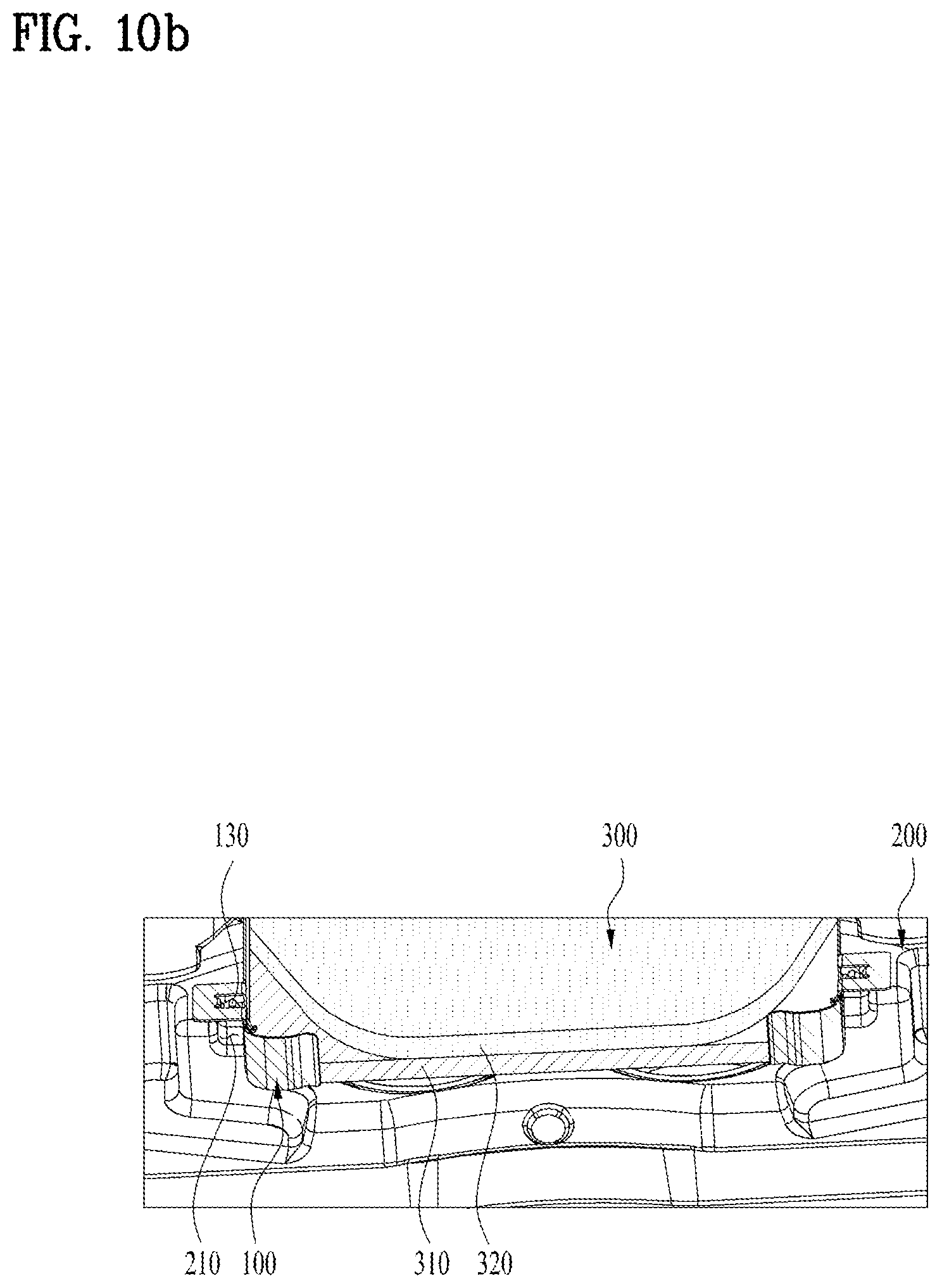 Patent US12480551 Figure 11 – Pad liner for brake caliper, brake caliper equipped with pad liner, and method for assembling the same