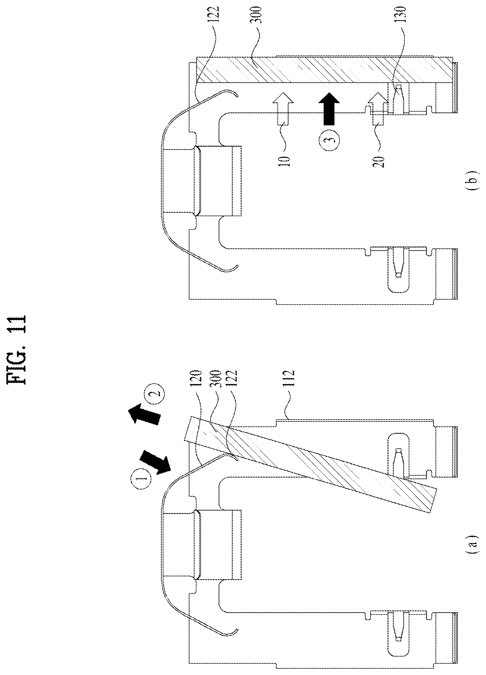 Patent US12480551 Figure 12 – Pad liner for brake caliper, brake caliper equipped with pad liner, and method for assembling the same