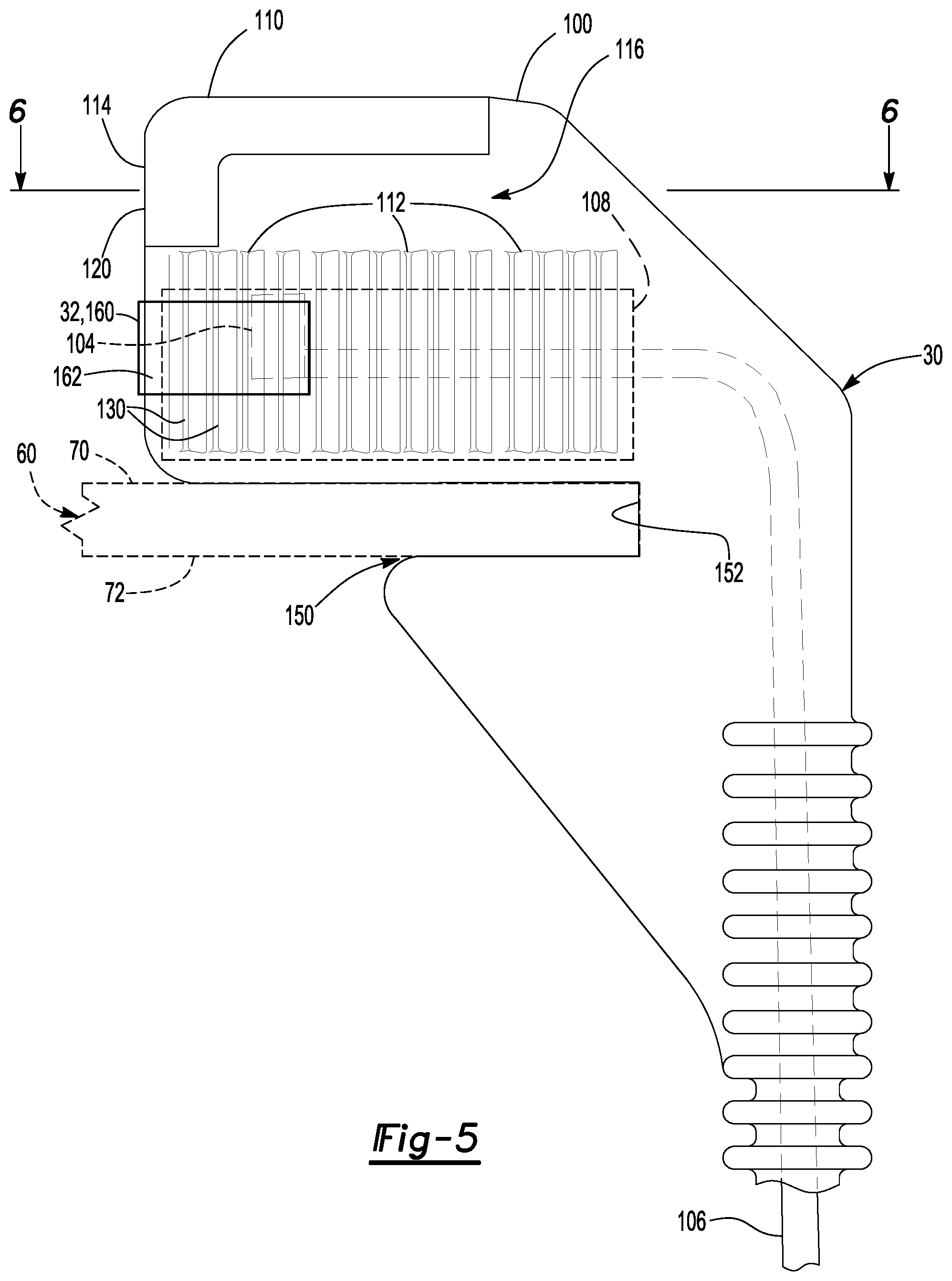 Patent US12480554 Figure 5 – Brake assembly having a sensor unit
