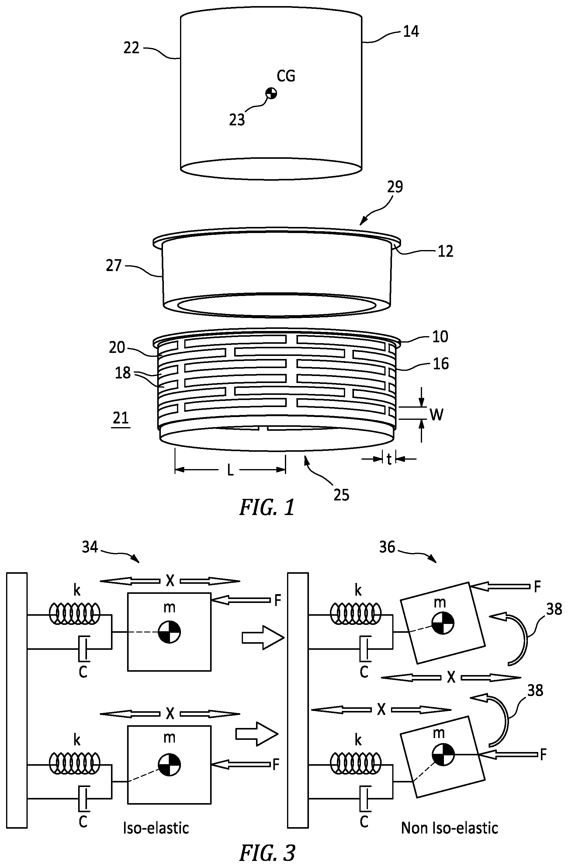 Patent US12480558 Figure 1 – 3-axis tunable metal isolator