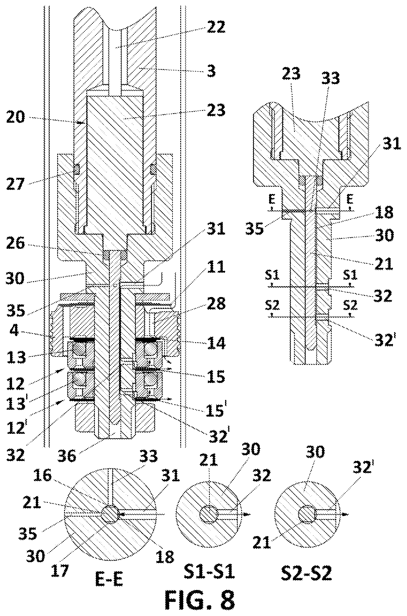 Patent US12480560 Figure 10 – Shock absorber with multiple damping laws