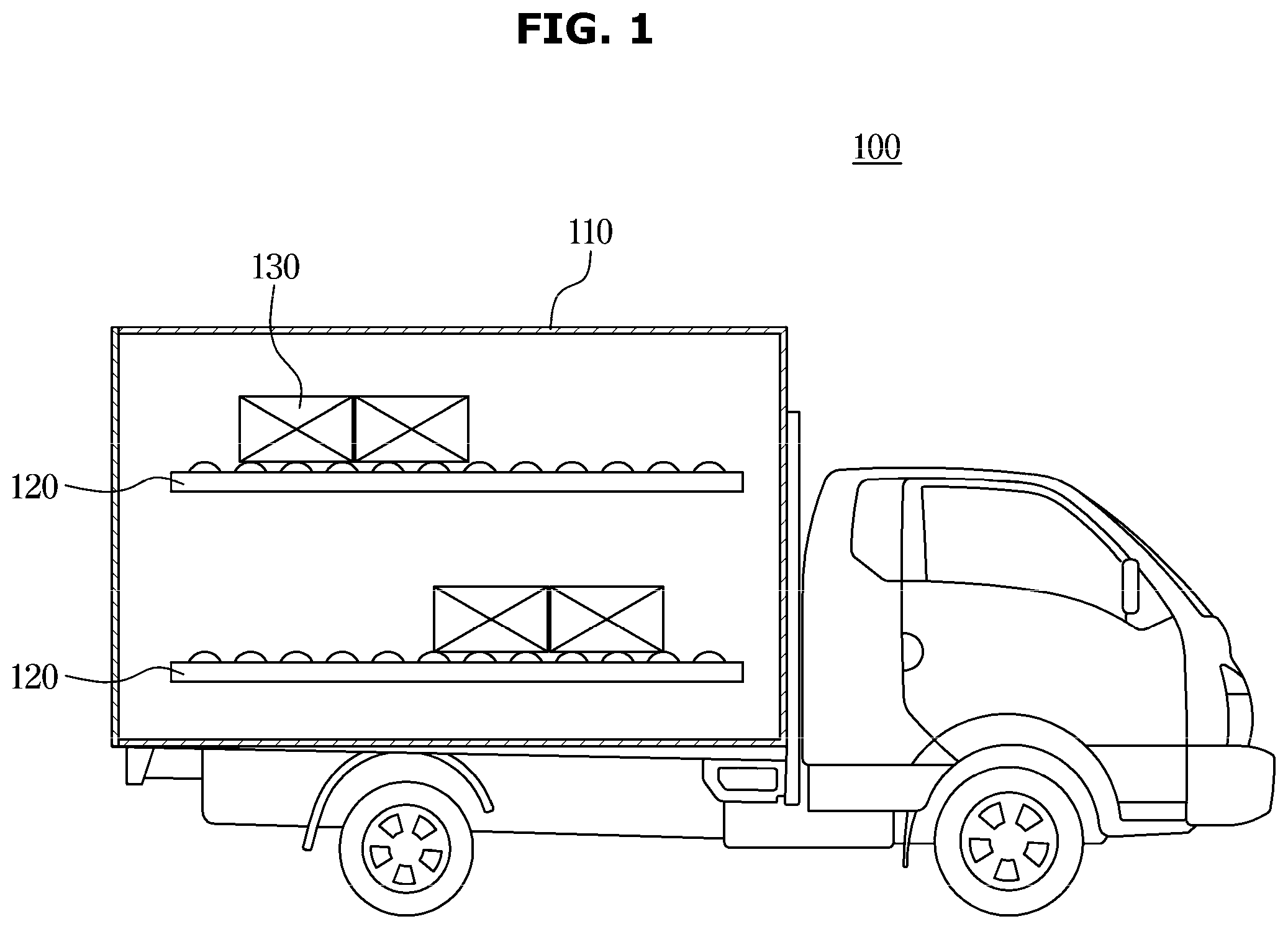 Patent US12480561 Figure 1 – Vehicle and control method thereof
