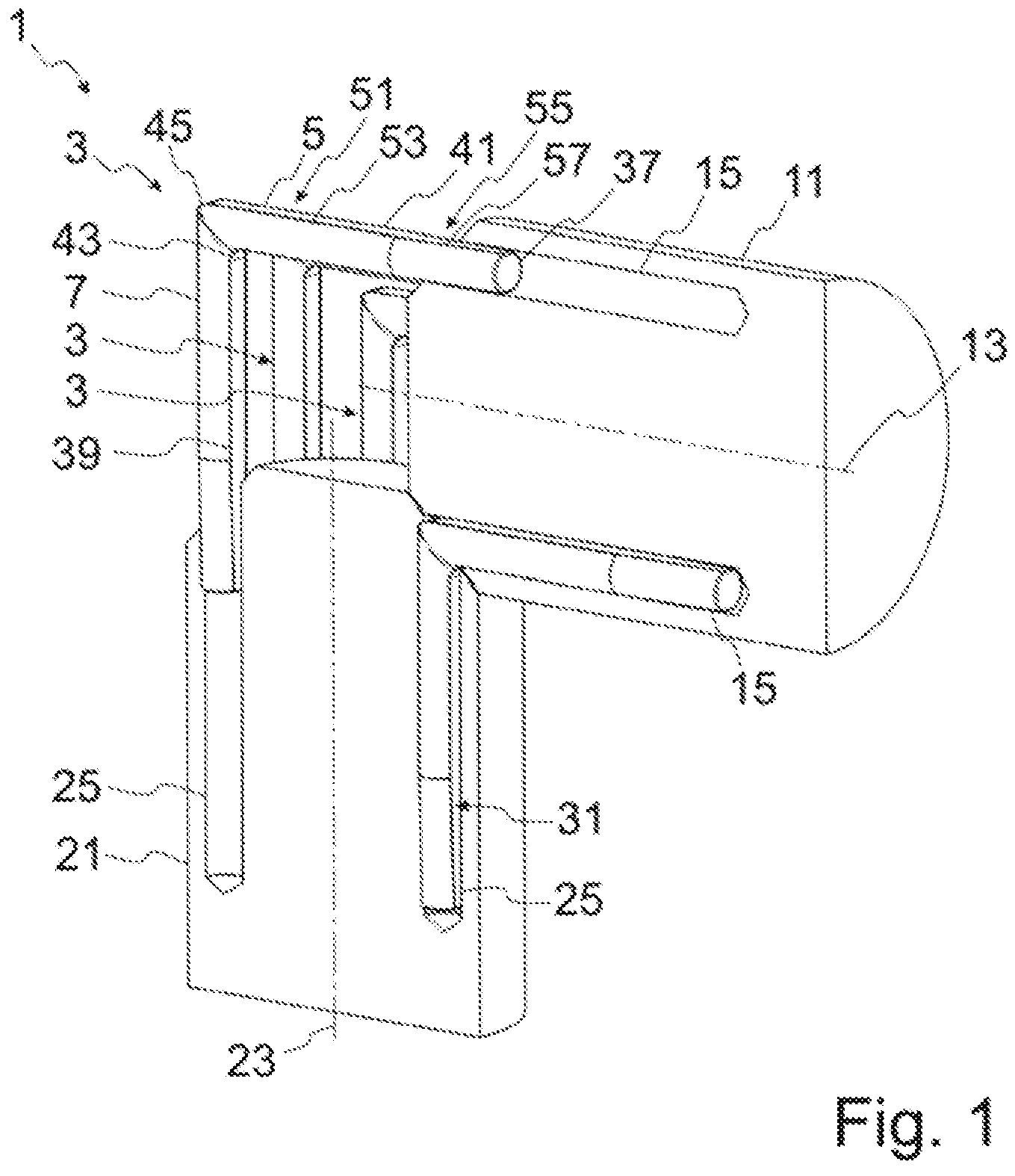 Patent US12480563 Figure 1 – Bolt-type angular gear mechanism