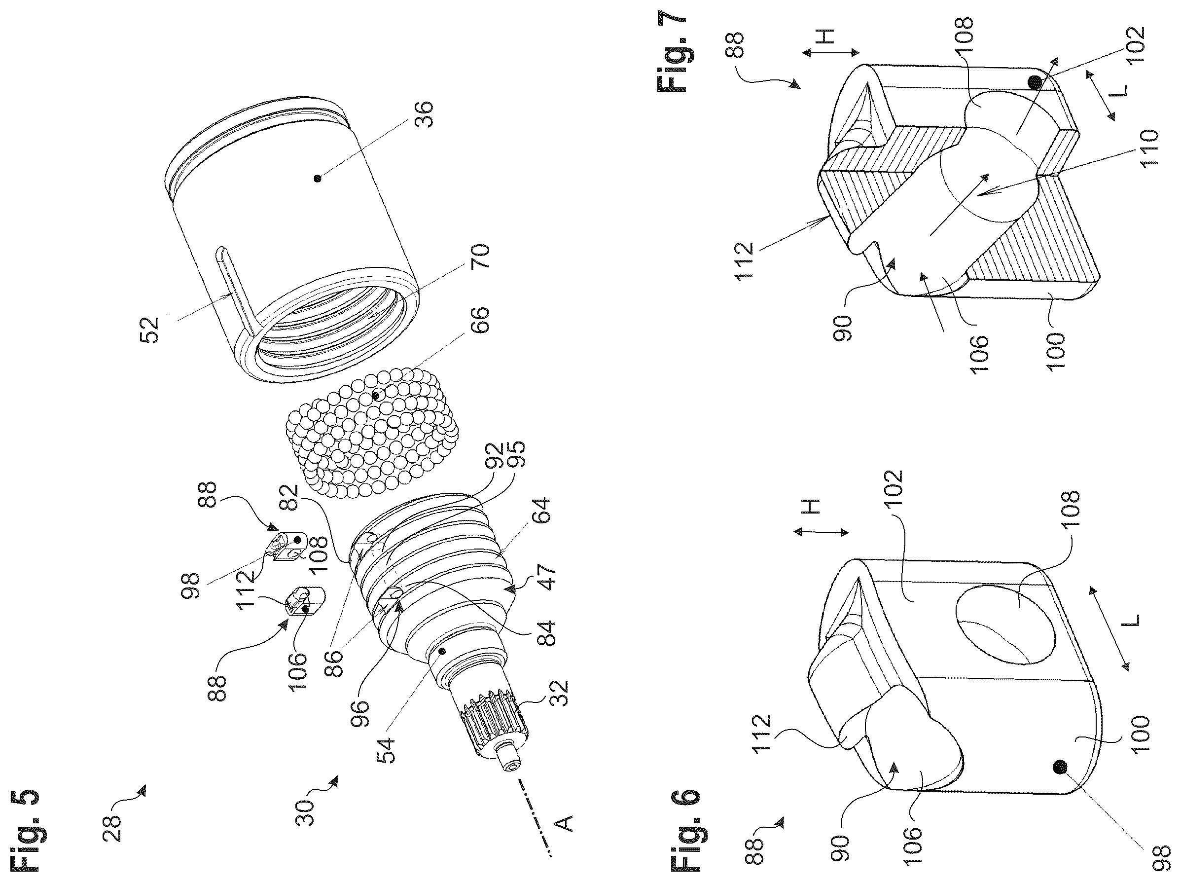 Patent US12480564 Figure 3 – Ball screw drive, method for producing a ball screw drive and actuator assembly having a ball screw drive
