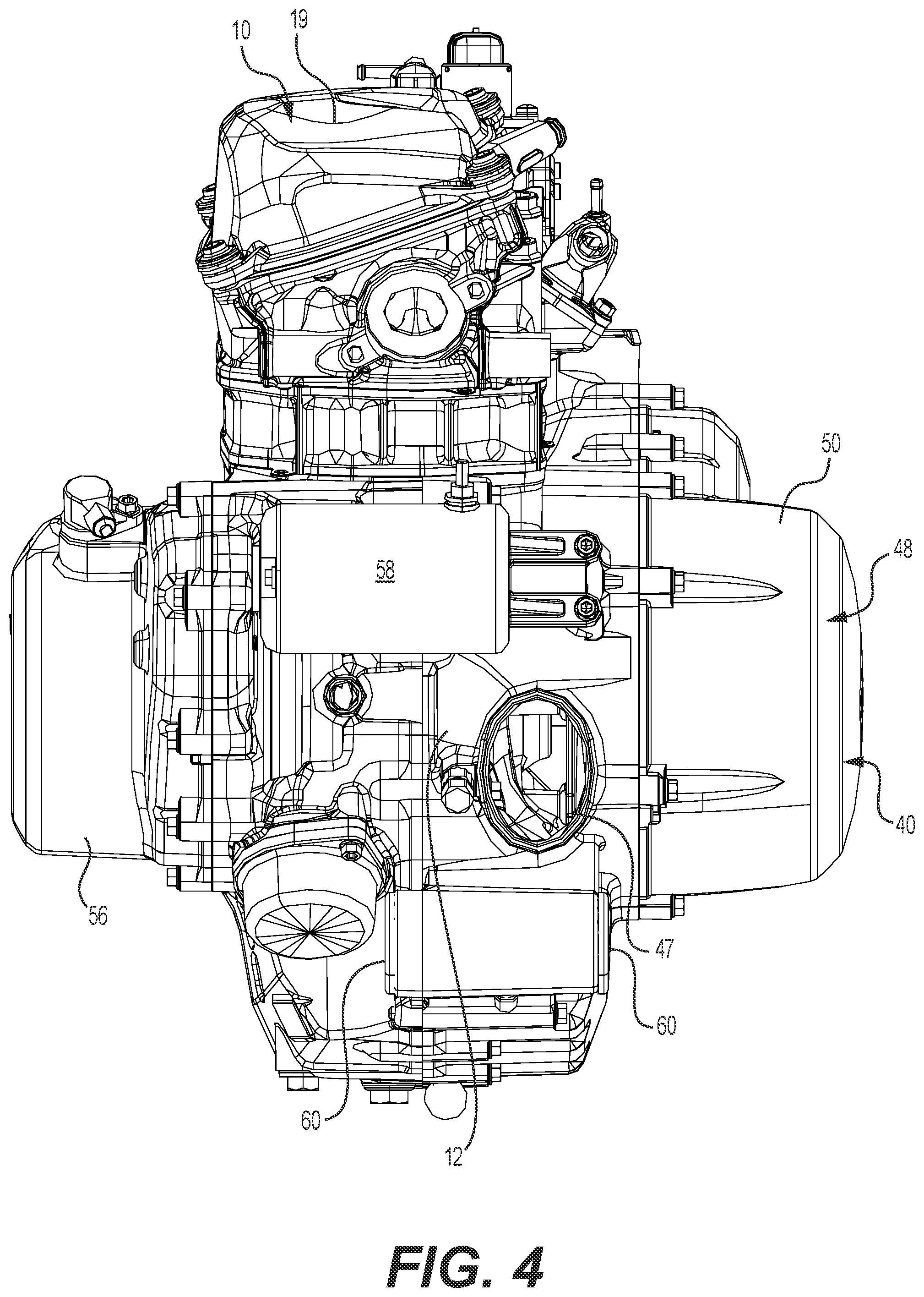 Patent US12480565 Figure 4 – Gear assembly for a vehicle