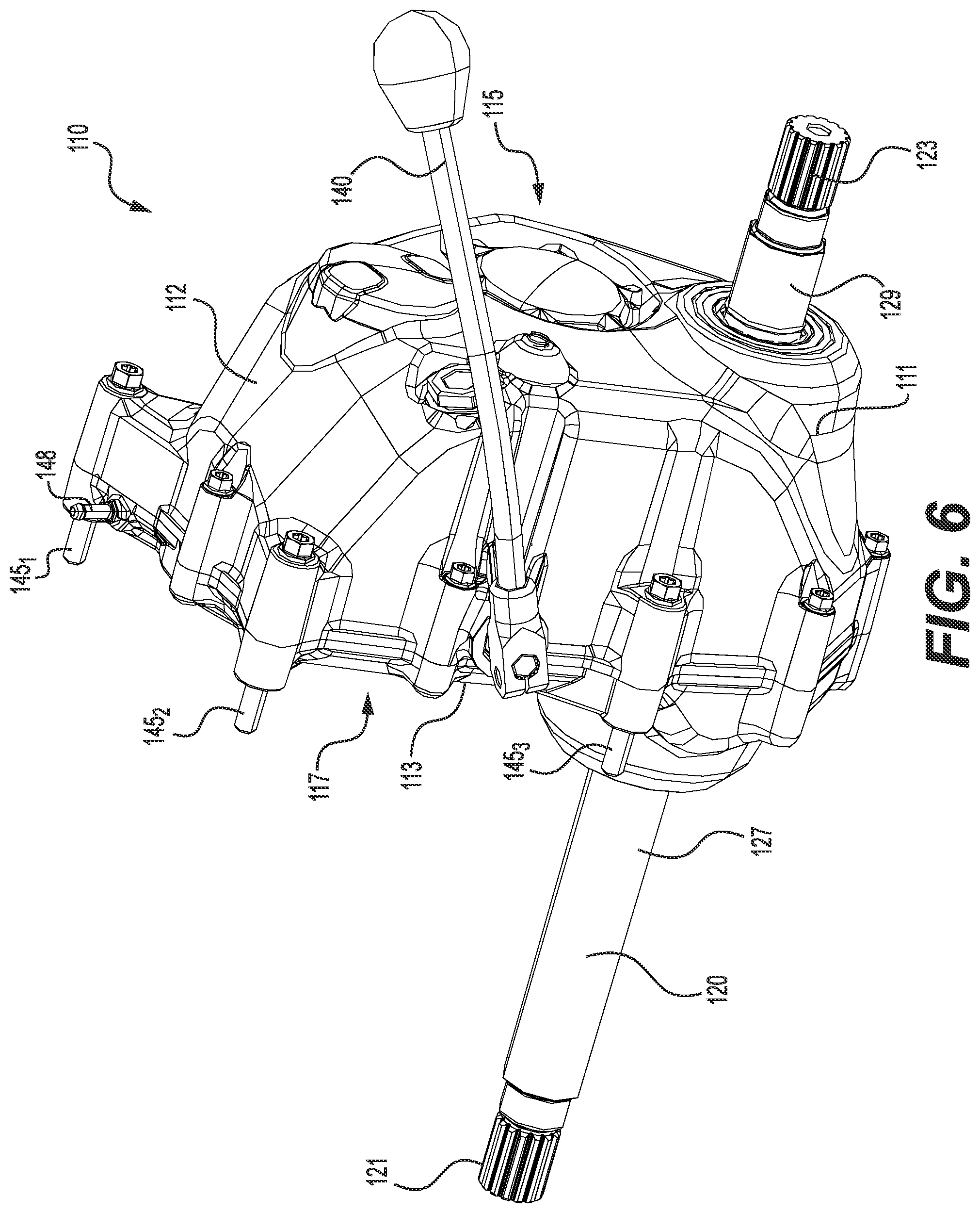 Patent US12480565 Figure 6 – Gear assembly for a vehicle