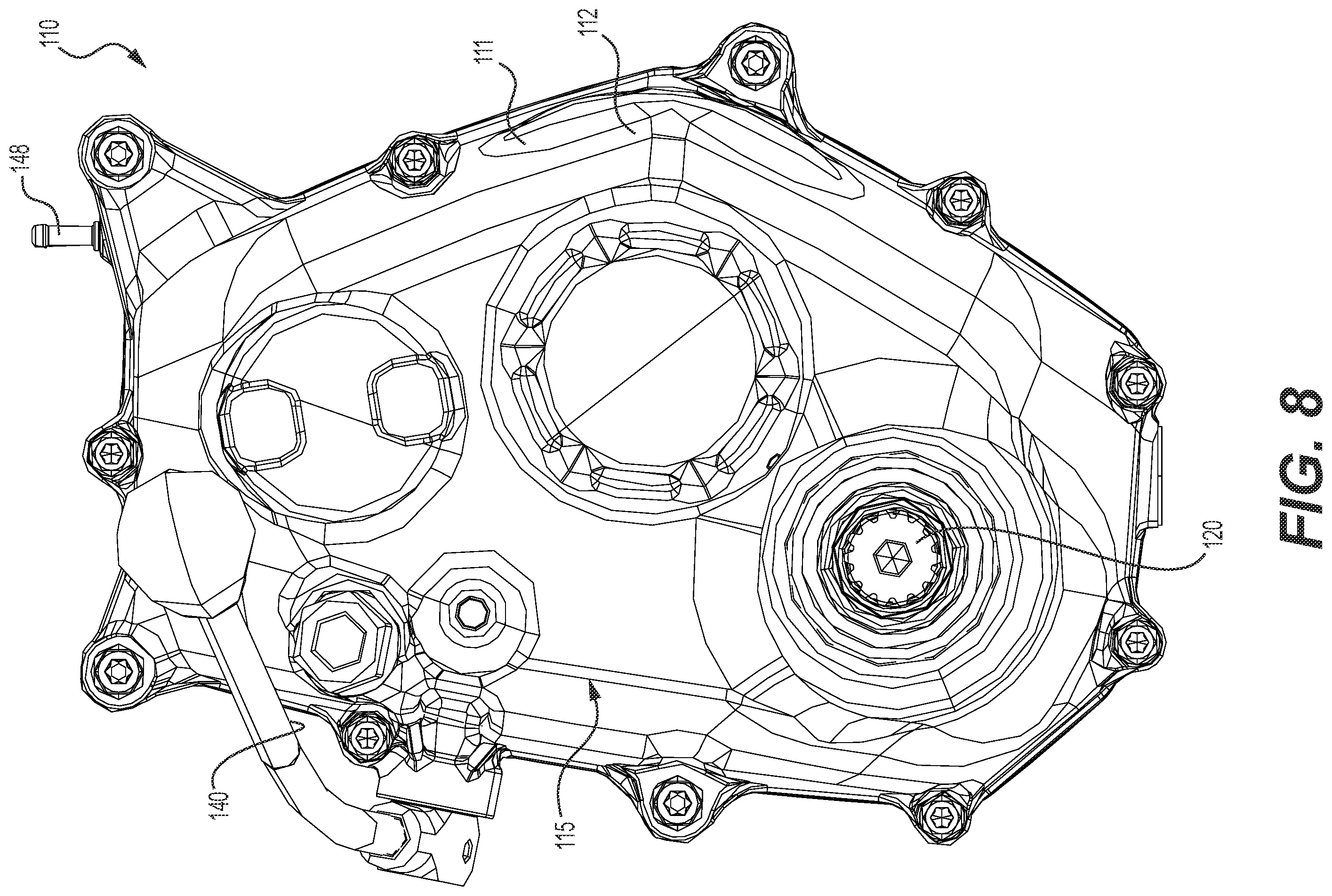 Patent US12480565 Figure 8 – Gear assembly for a vehicle