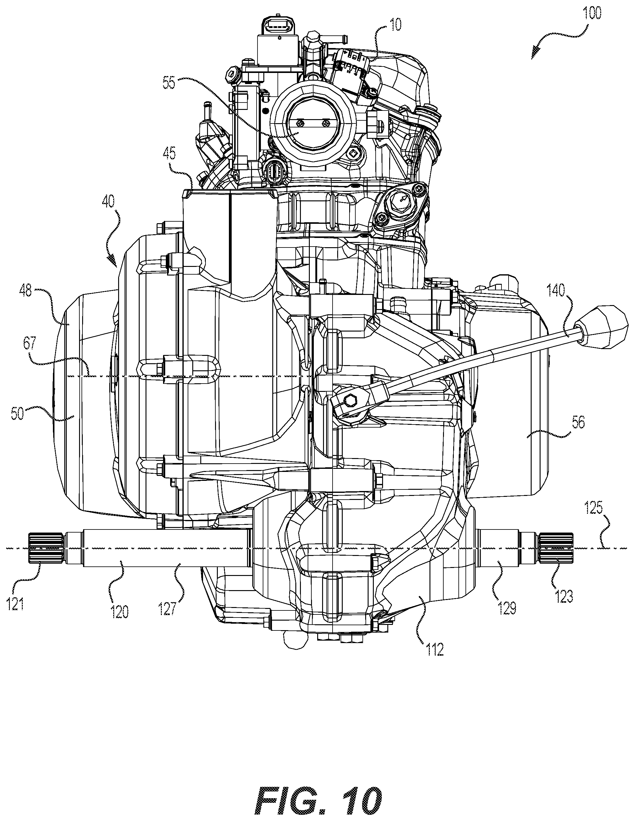 Patent US12480565 Figure 10 – Gear assembly for a vehicle