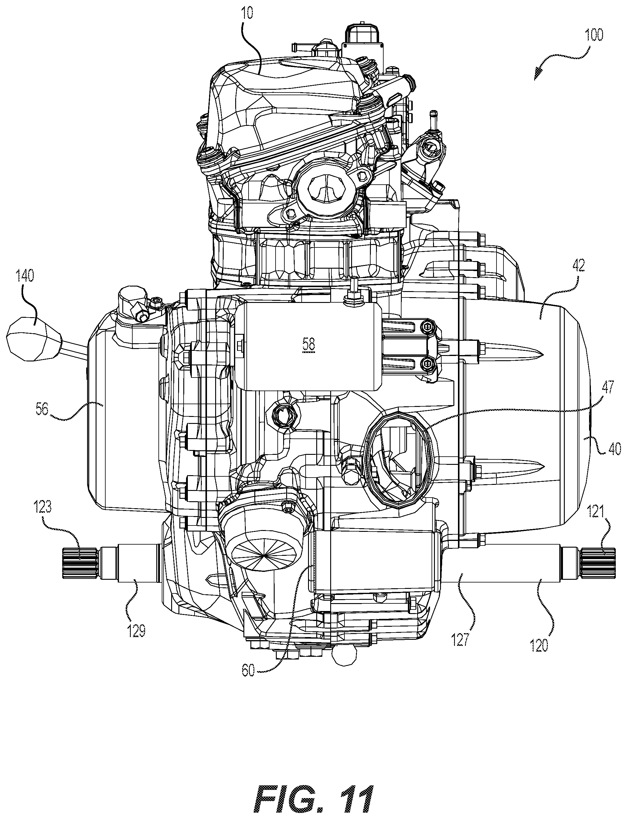 Patent US12480565 Figure 11 – Gear assembly for a vehicle