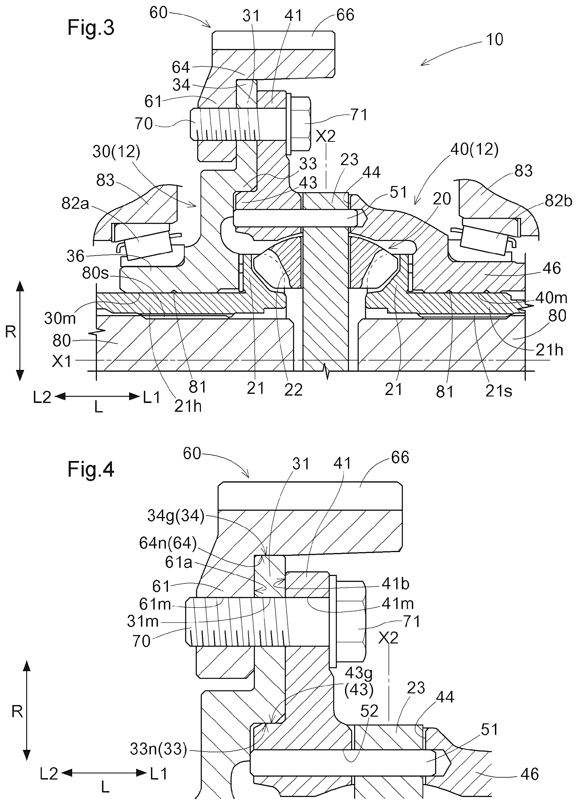 Patent US12480566 Figure 2 – Differential gear unit
