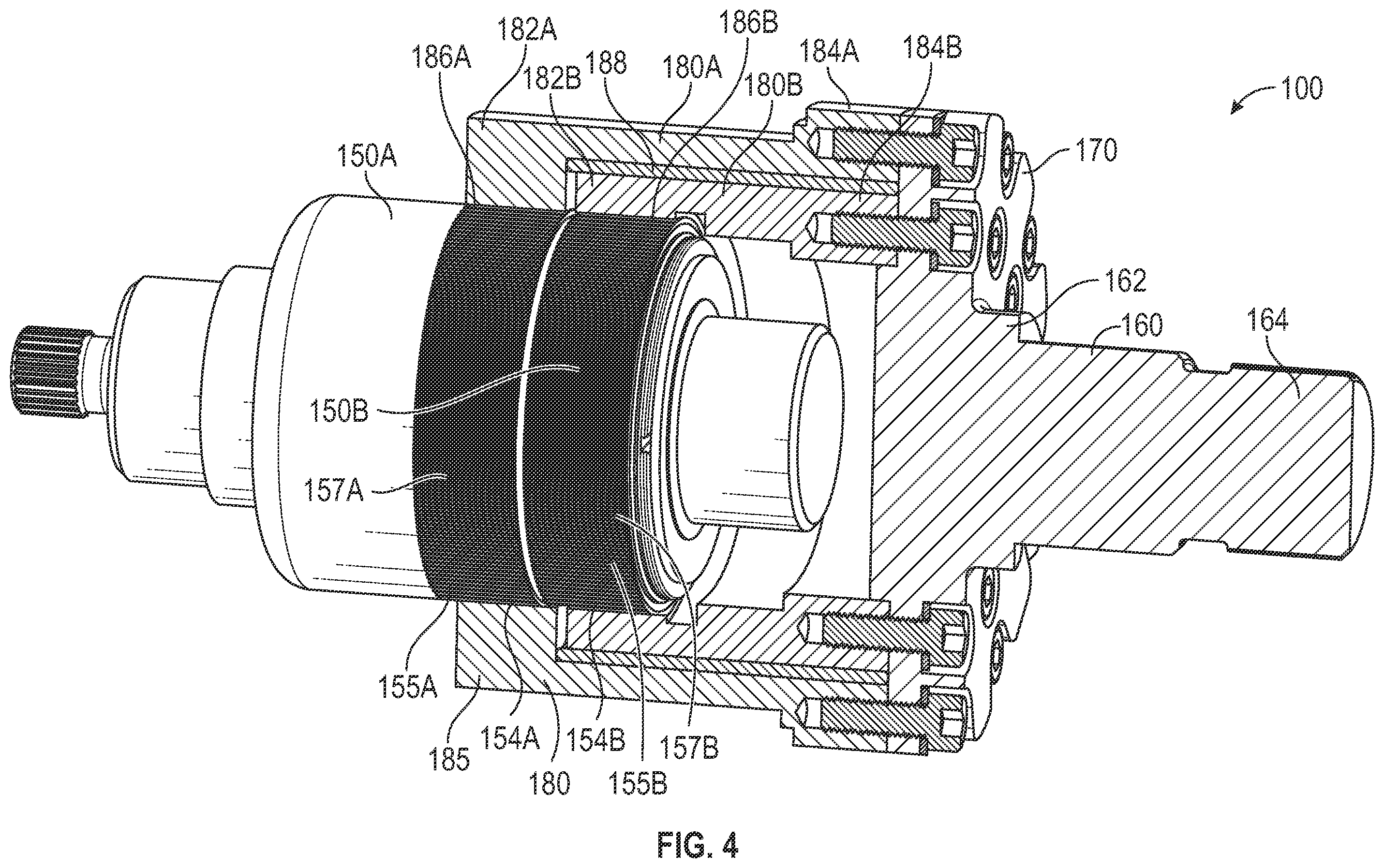 Patent US12480567 Figure 4 – Harmonic gear systems having redundant load paths between input and output shafts